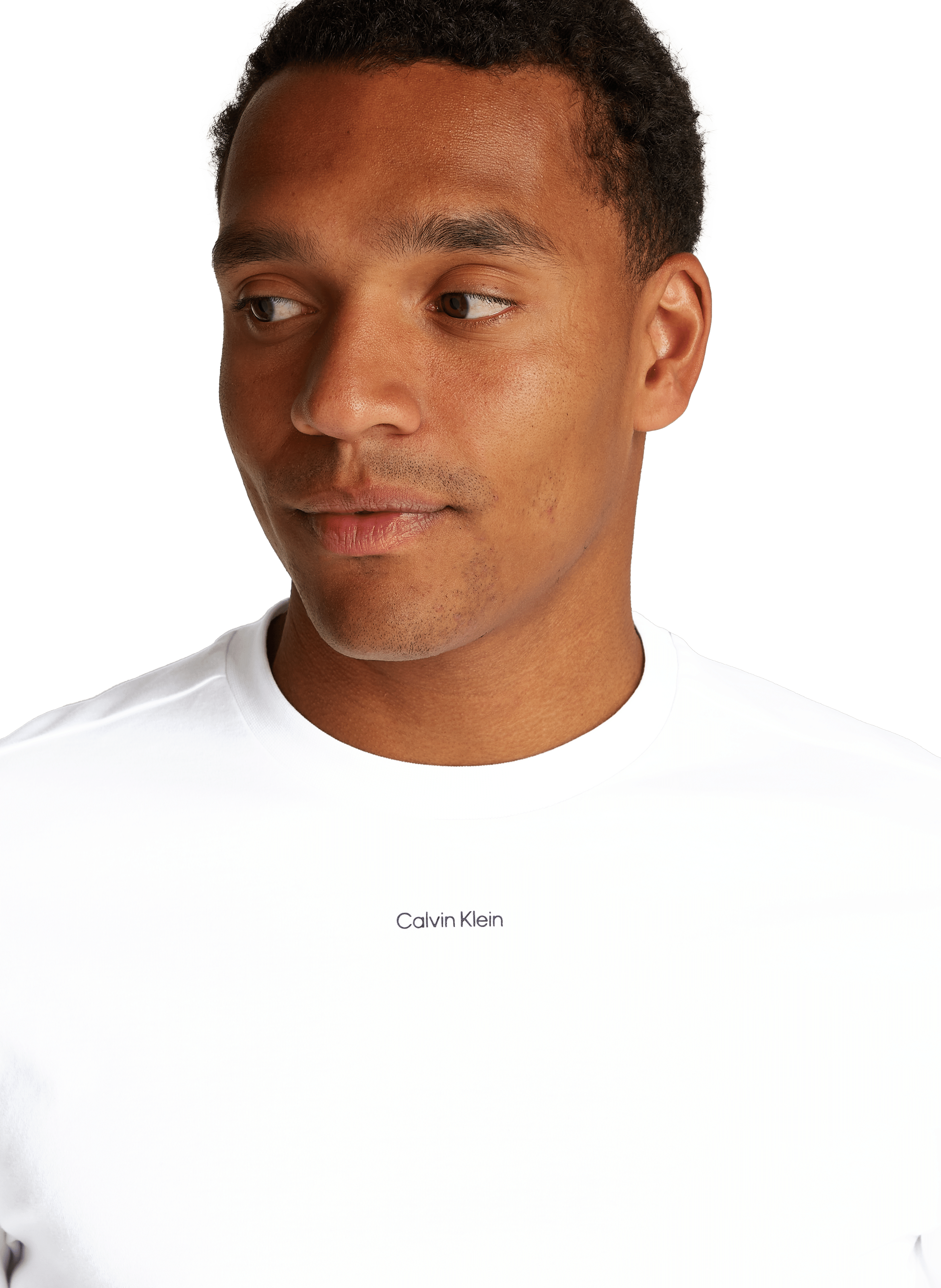 Cotton T-shirt CALVIN KLEIN White