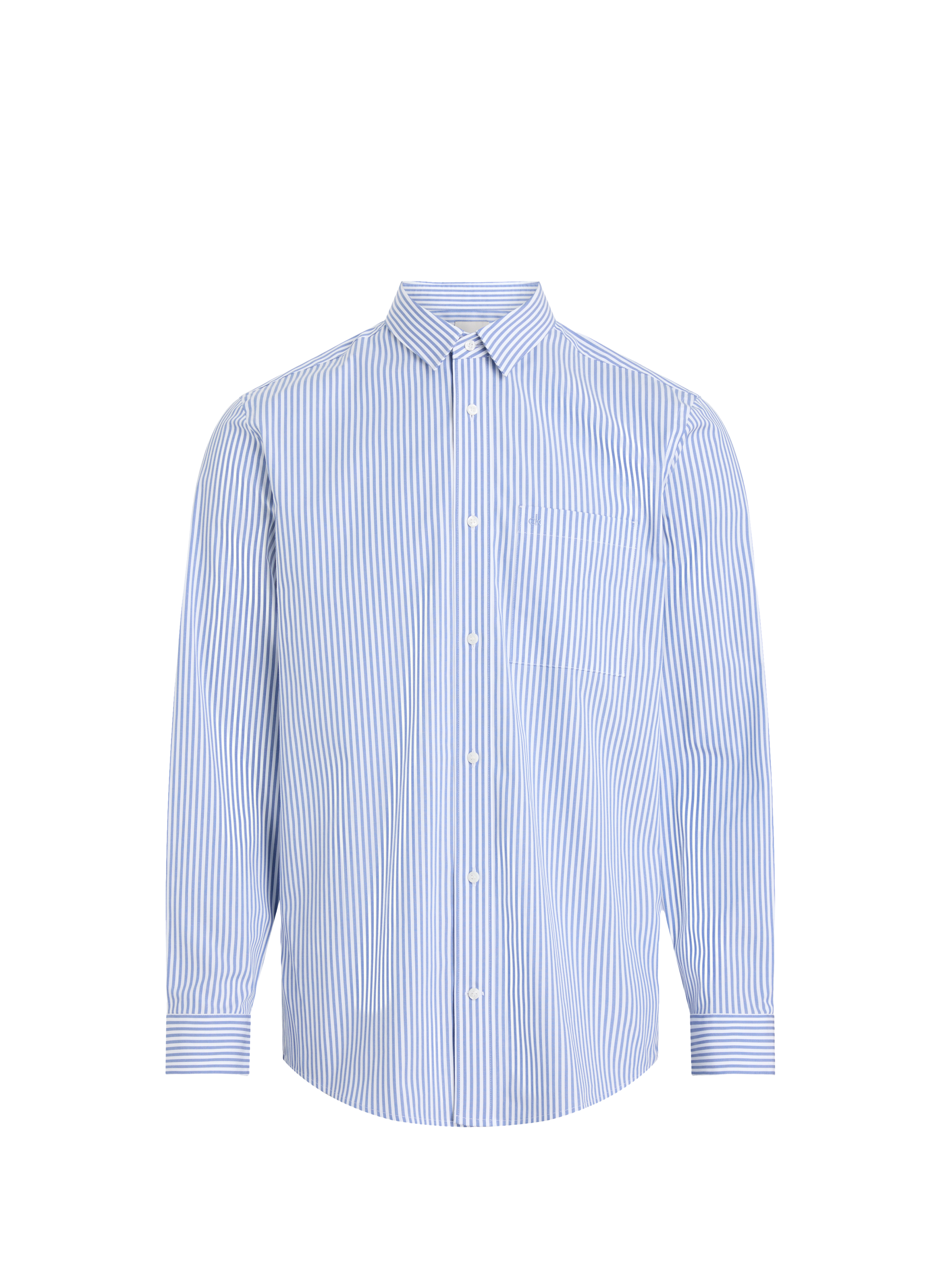 Chemise en coton mélangé CALVIN KLEIN Bleu