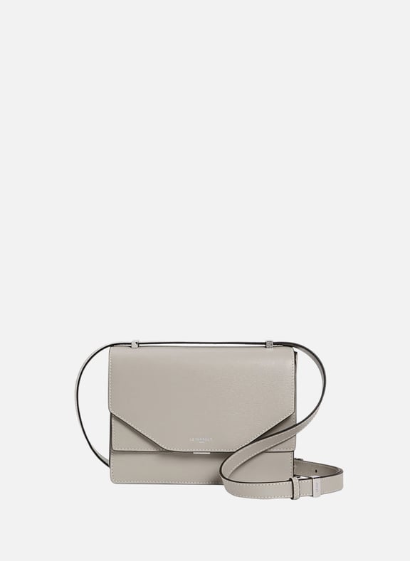 Petit sac bandoulière naya en cuir liégé Gris by LE TANNEUR LE TANNEUR Petit sac bandoulière naya en cuir liégé Gris