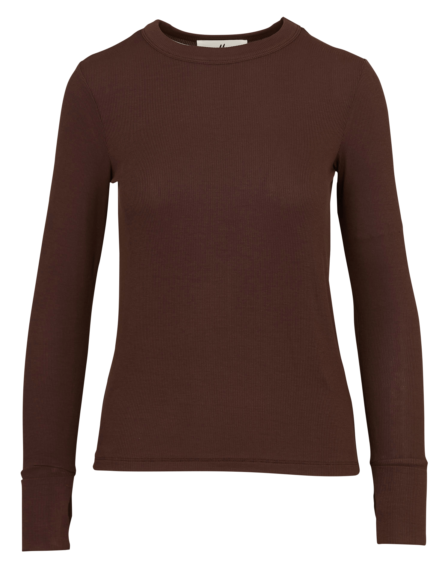 Tee-shirt droit col rond micha BA&SH Noir