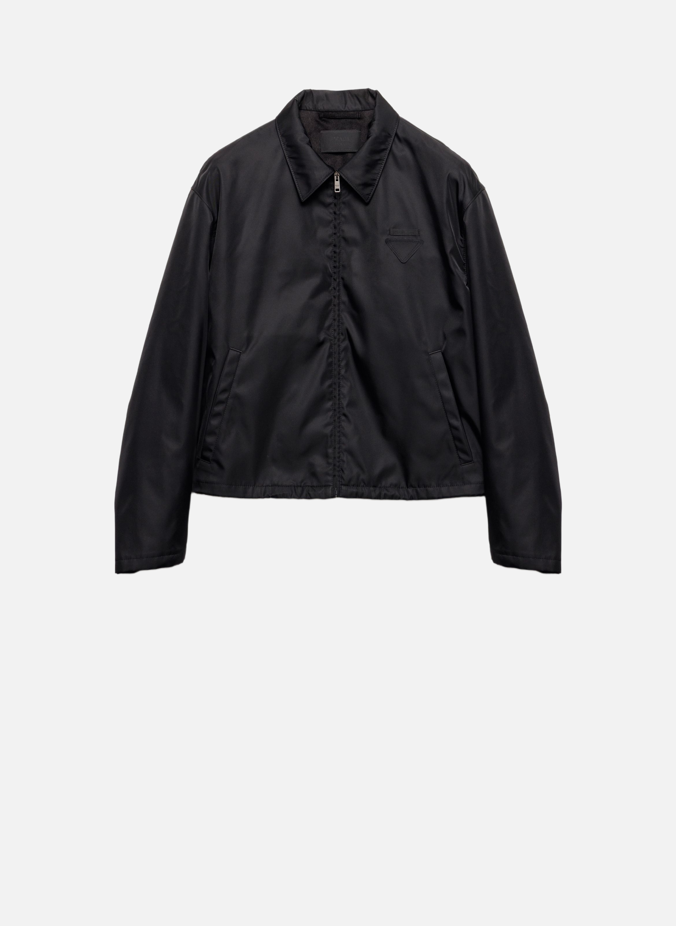 Blouson en re-nylon PRADA Noir