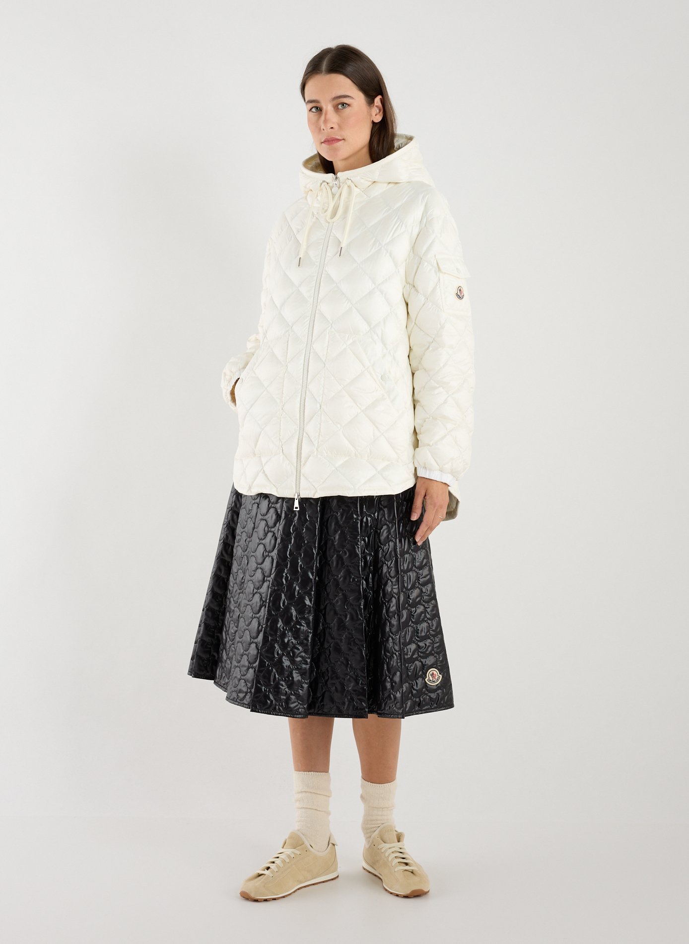 Down jacket  MONCLER White