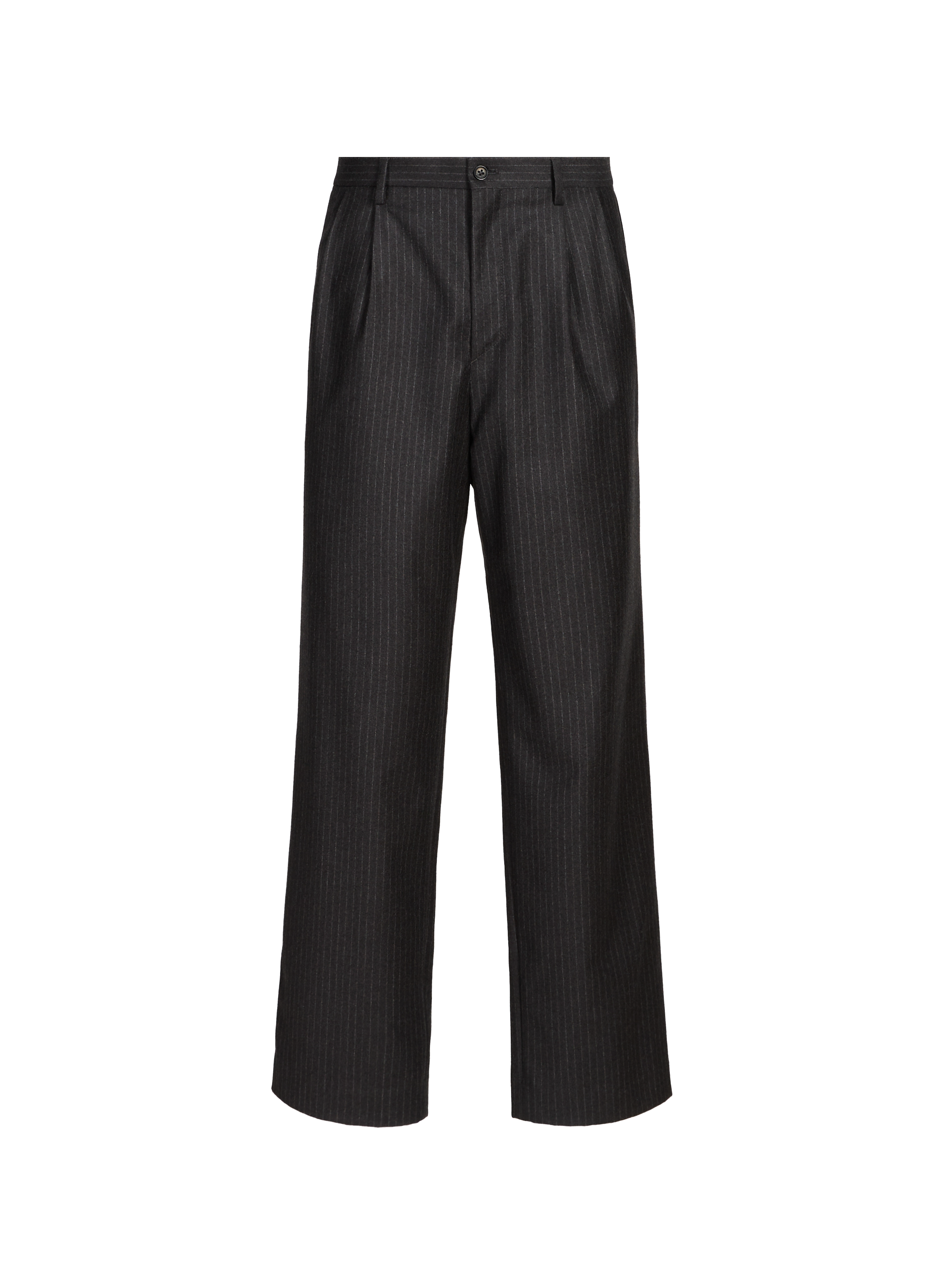 Striped wool trousers SAISON 1865 Grey