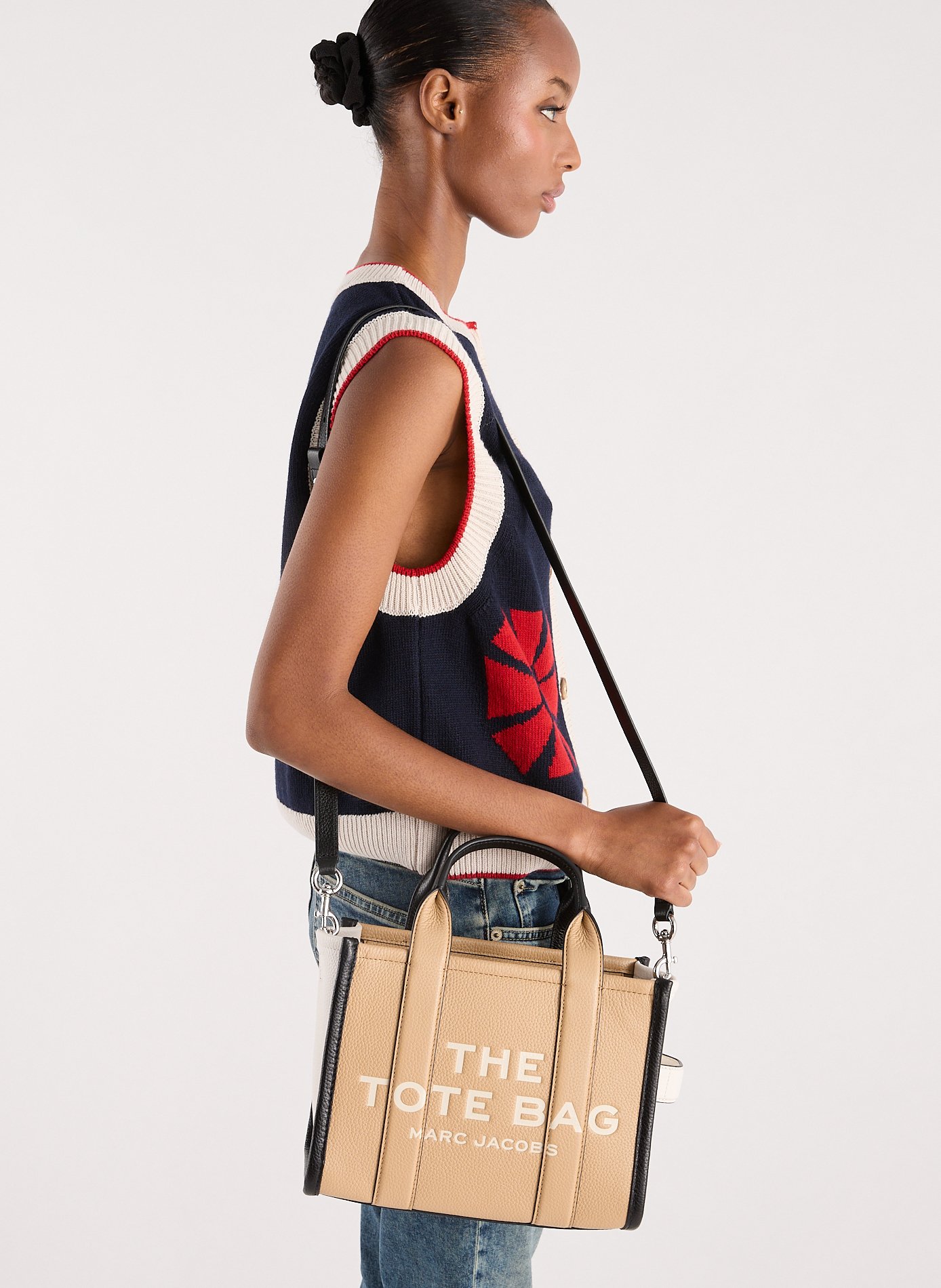 Sac cabas The Colorblock Small Tote Bag  MARC JACOBS Multicolore