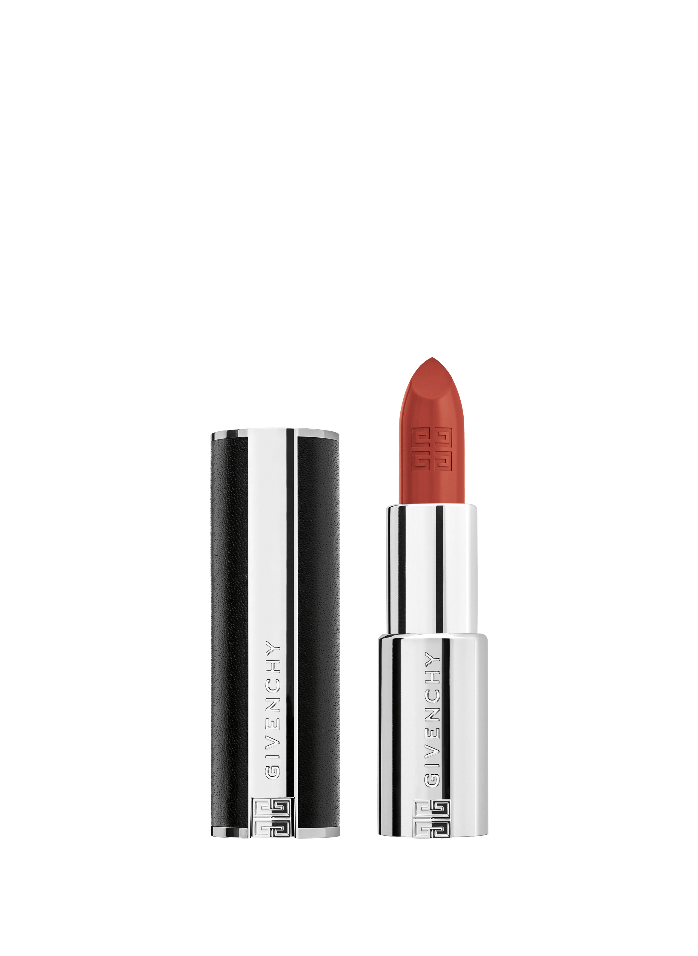 The Forbidden Red Intense Silk - Silky Finish Lipstick GIVENCHY N500 brun mocha