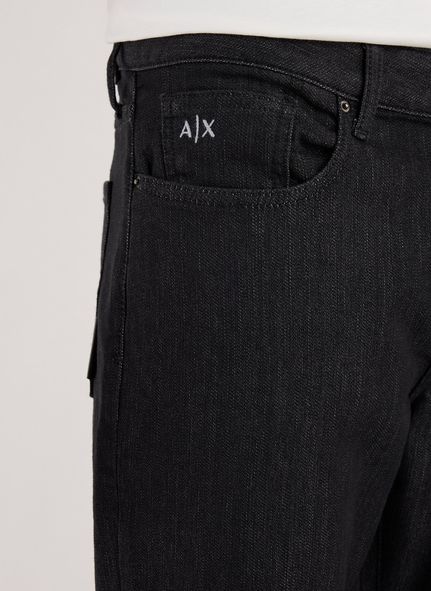 Slim fit jeans J14 in blended cotton ARMANI EXCHANGE Black