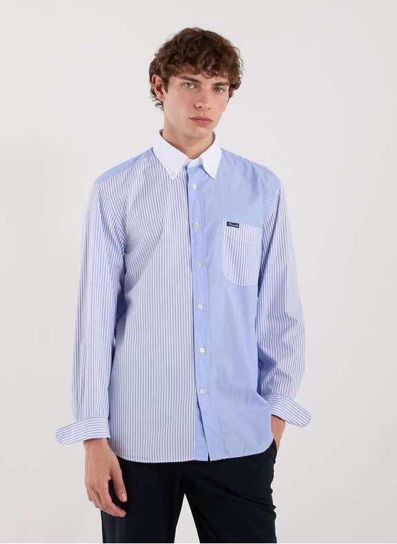 Cotton shirt Blue by FACONNABLE FACONNABLE Cotton shirt Blue