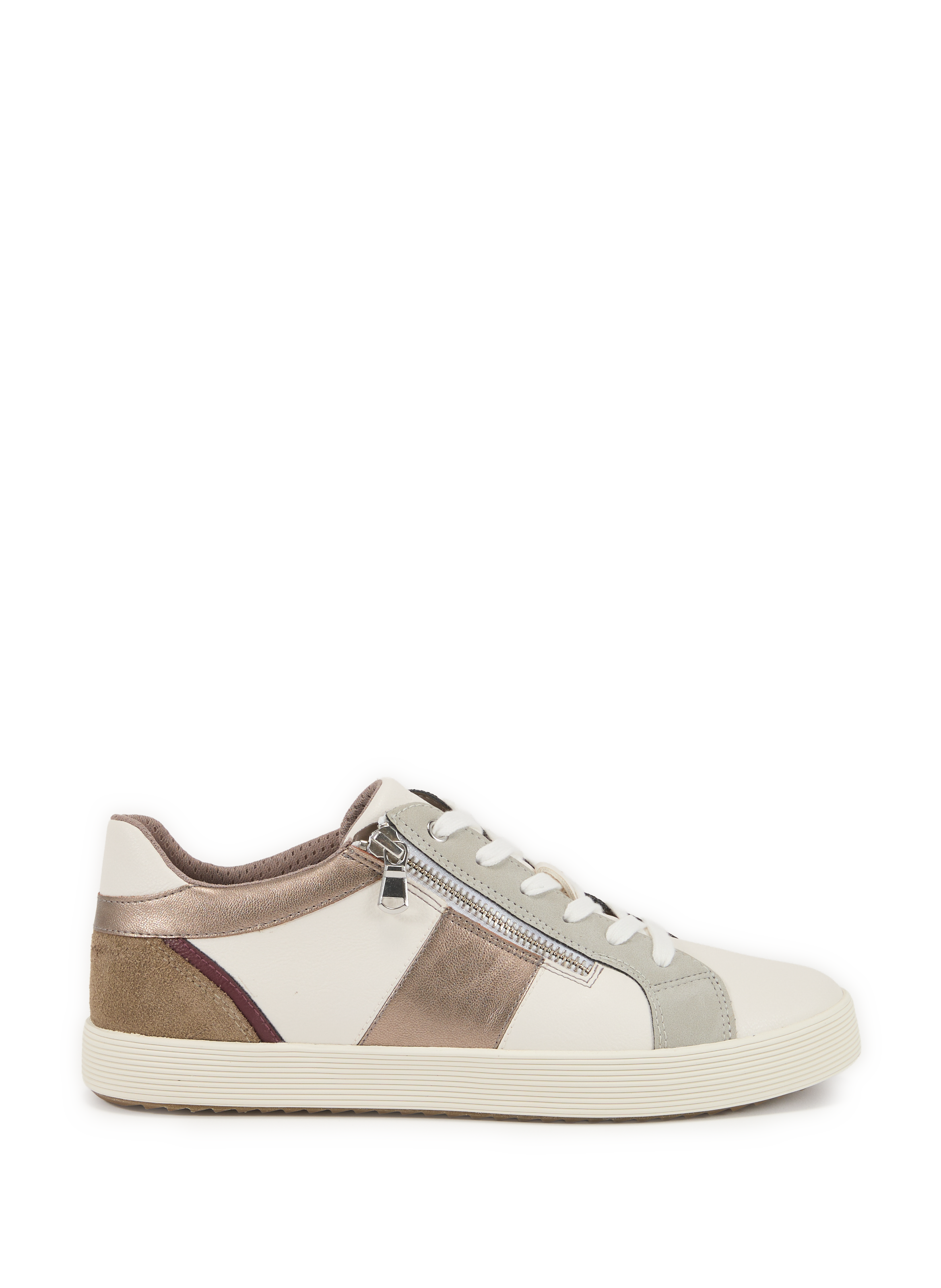GEOX Bi-material sneakers Multicolour