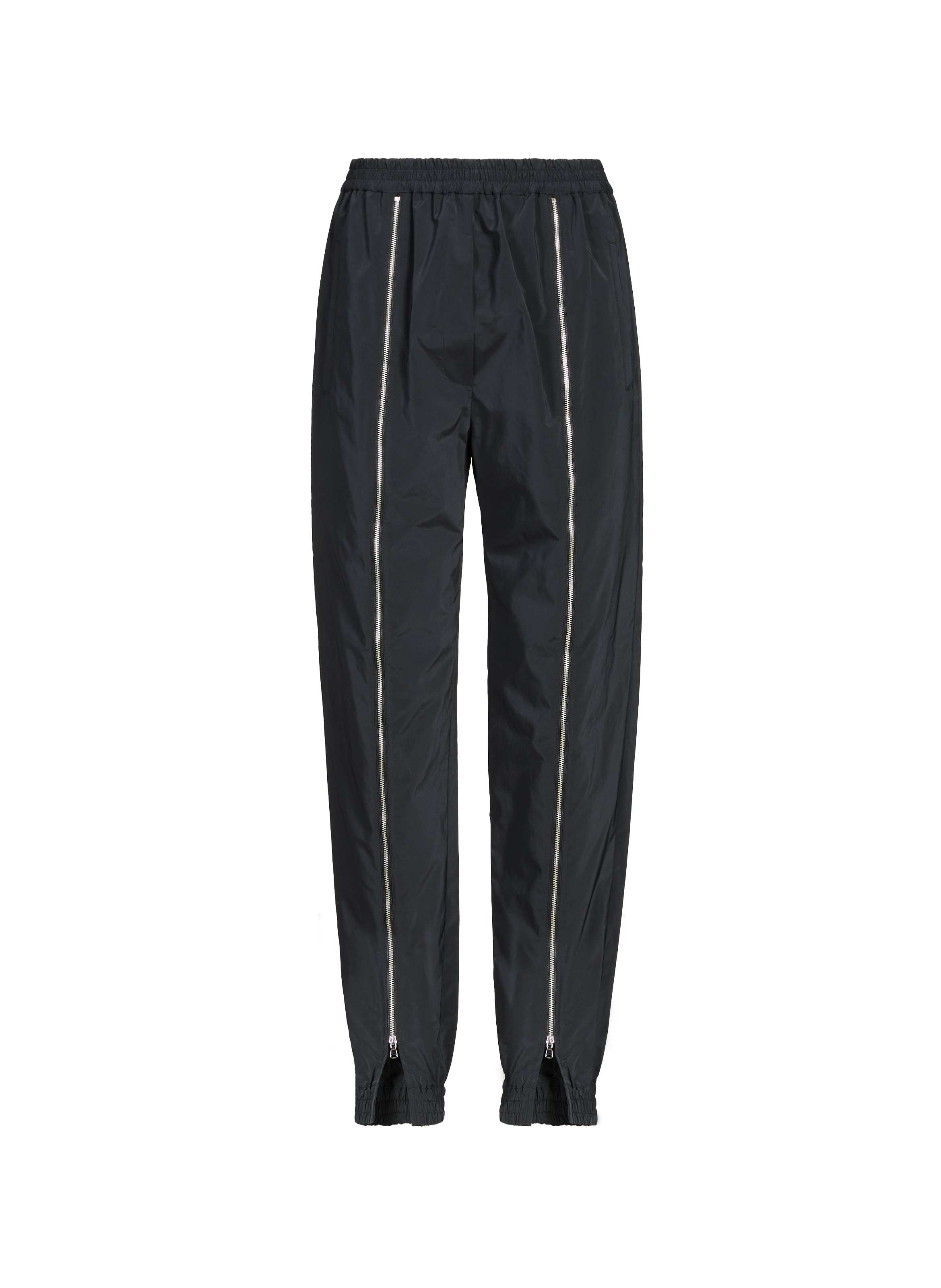 TIBI Zippered sweatpants Black