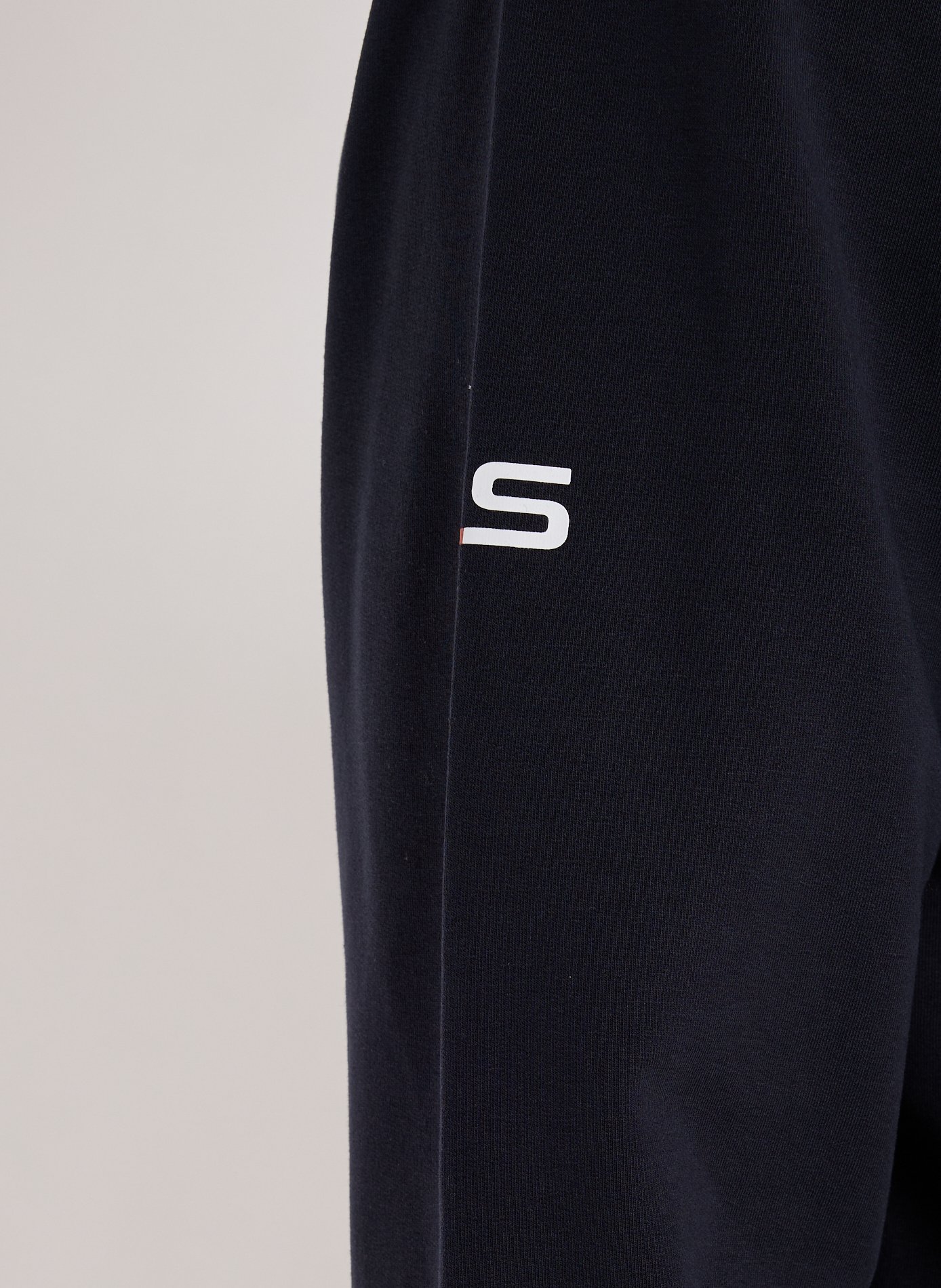 Cotton-blend round-neck jumper HACKETT Blue