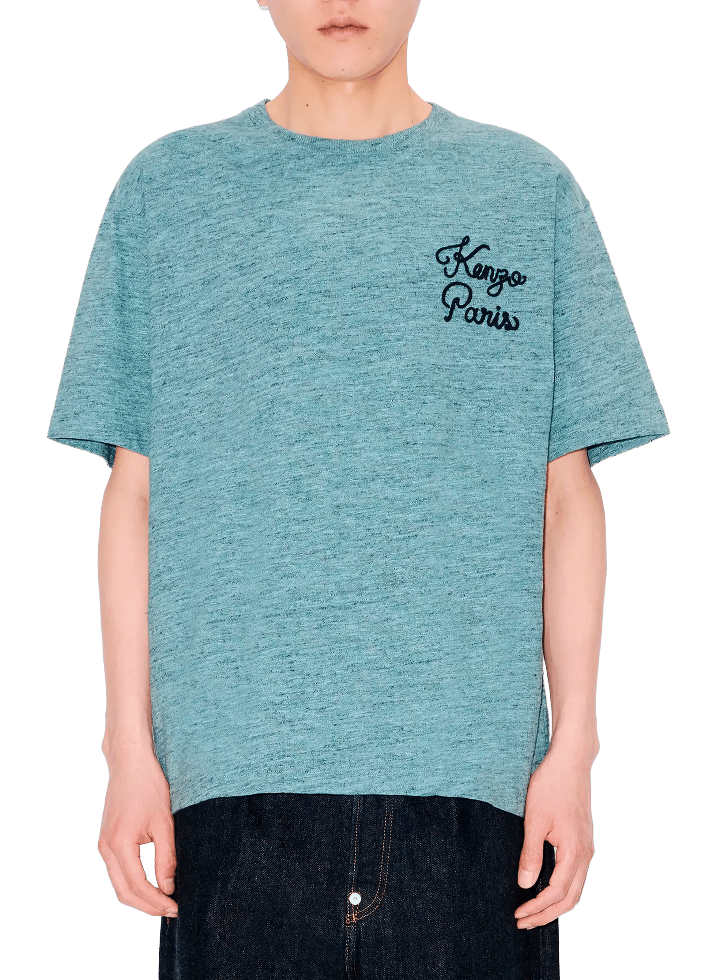 KENZO Classic Cotton T-Shirt Blue