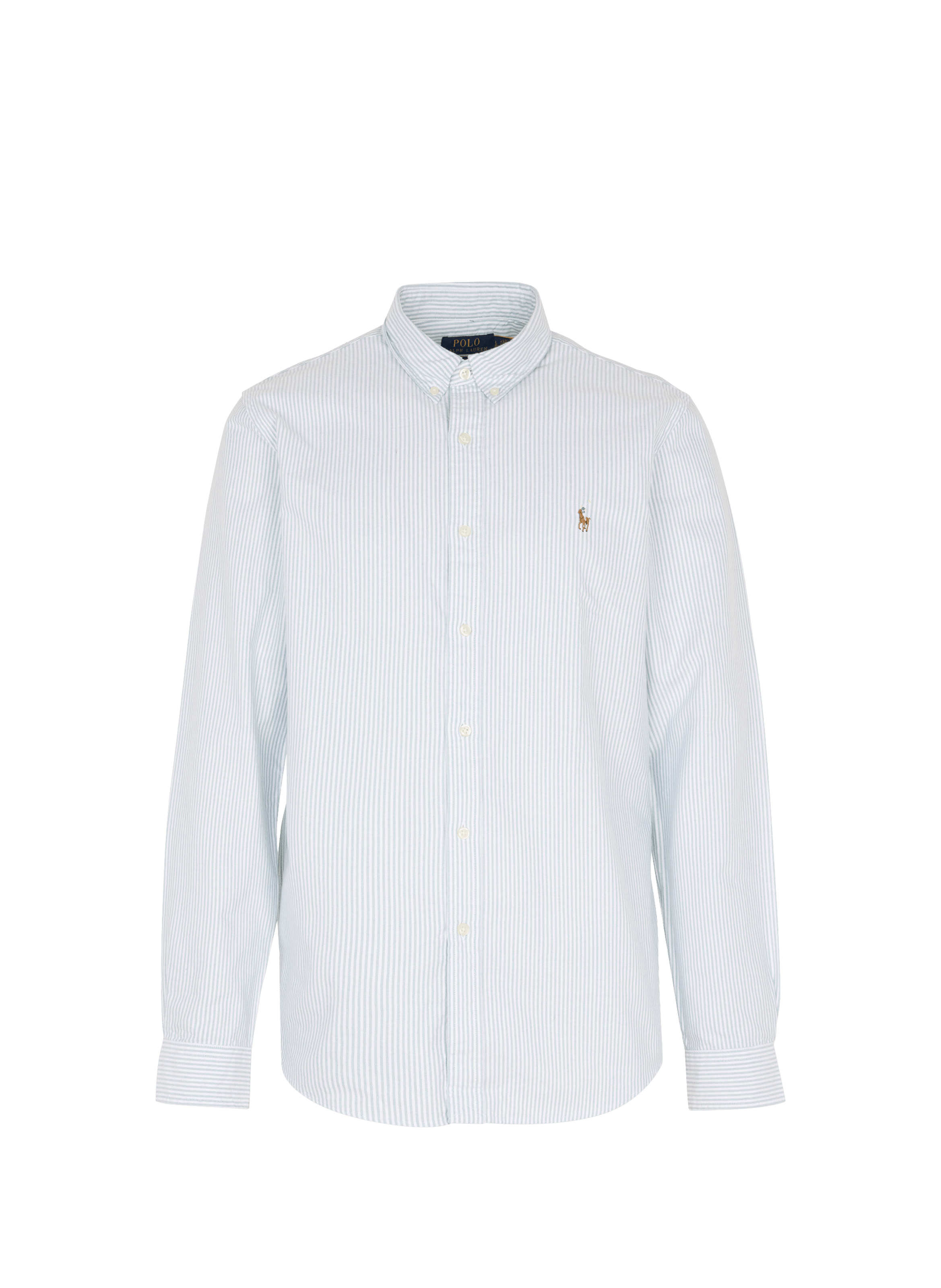 POLO RALPH LAUREN Chemise rayé en coton  Vert