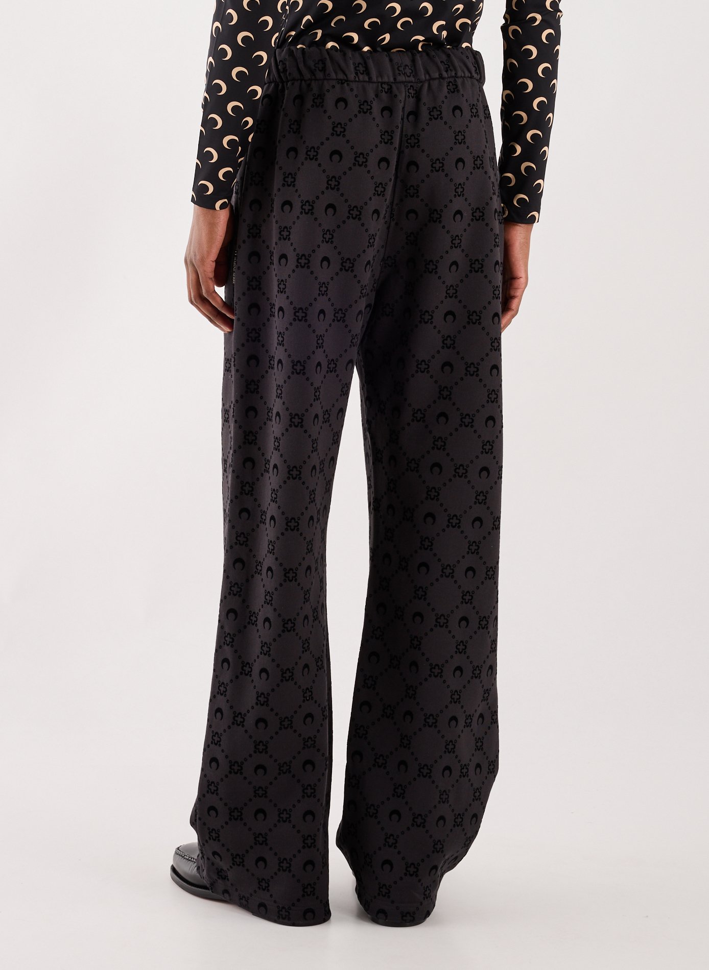 Cotton joggers MARINE SERRE Black