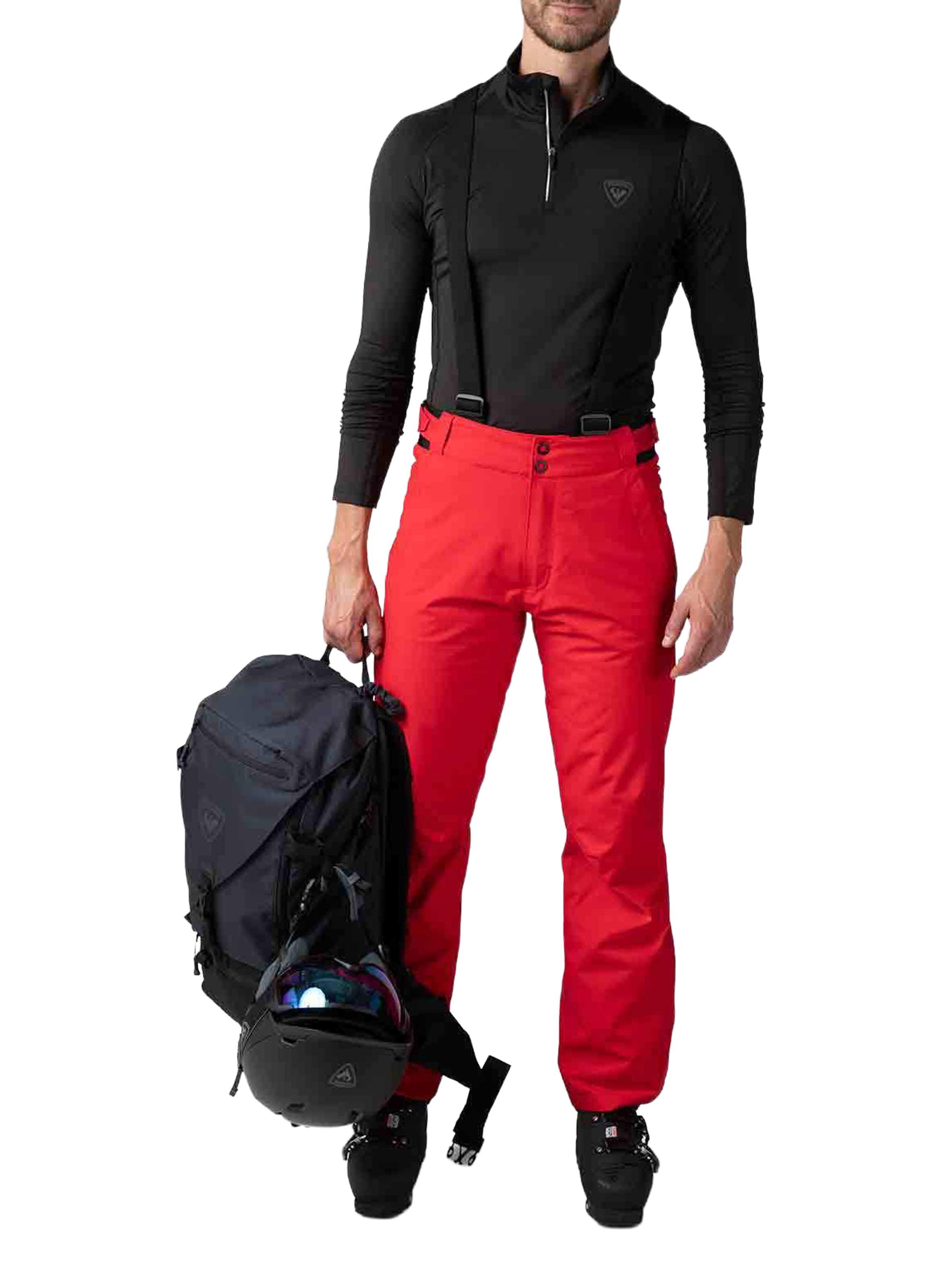 Ski pants ROSSIGNOL Red
