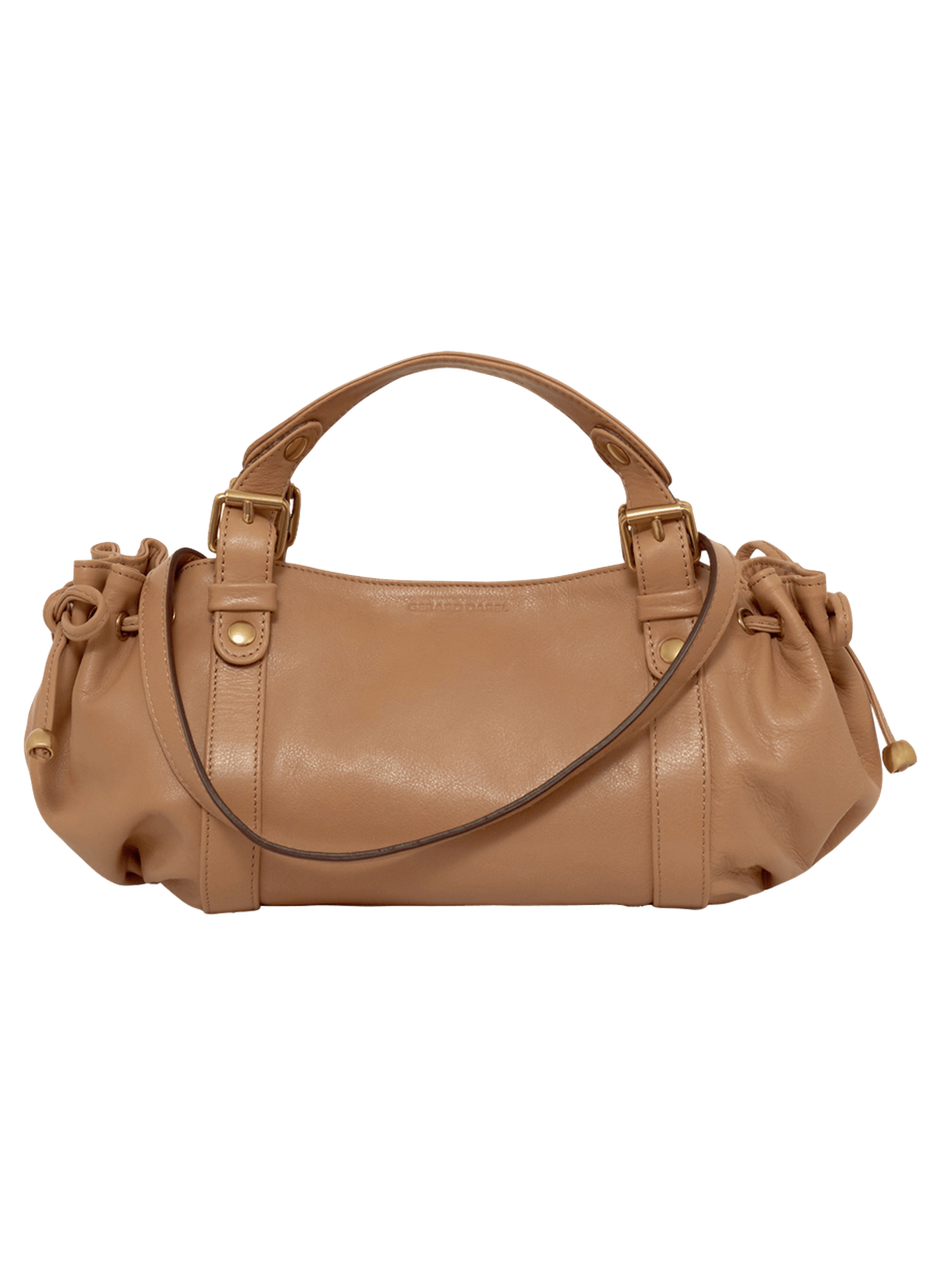 Mini sac à main en cuir – 12h GERARD DAREL Marron