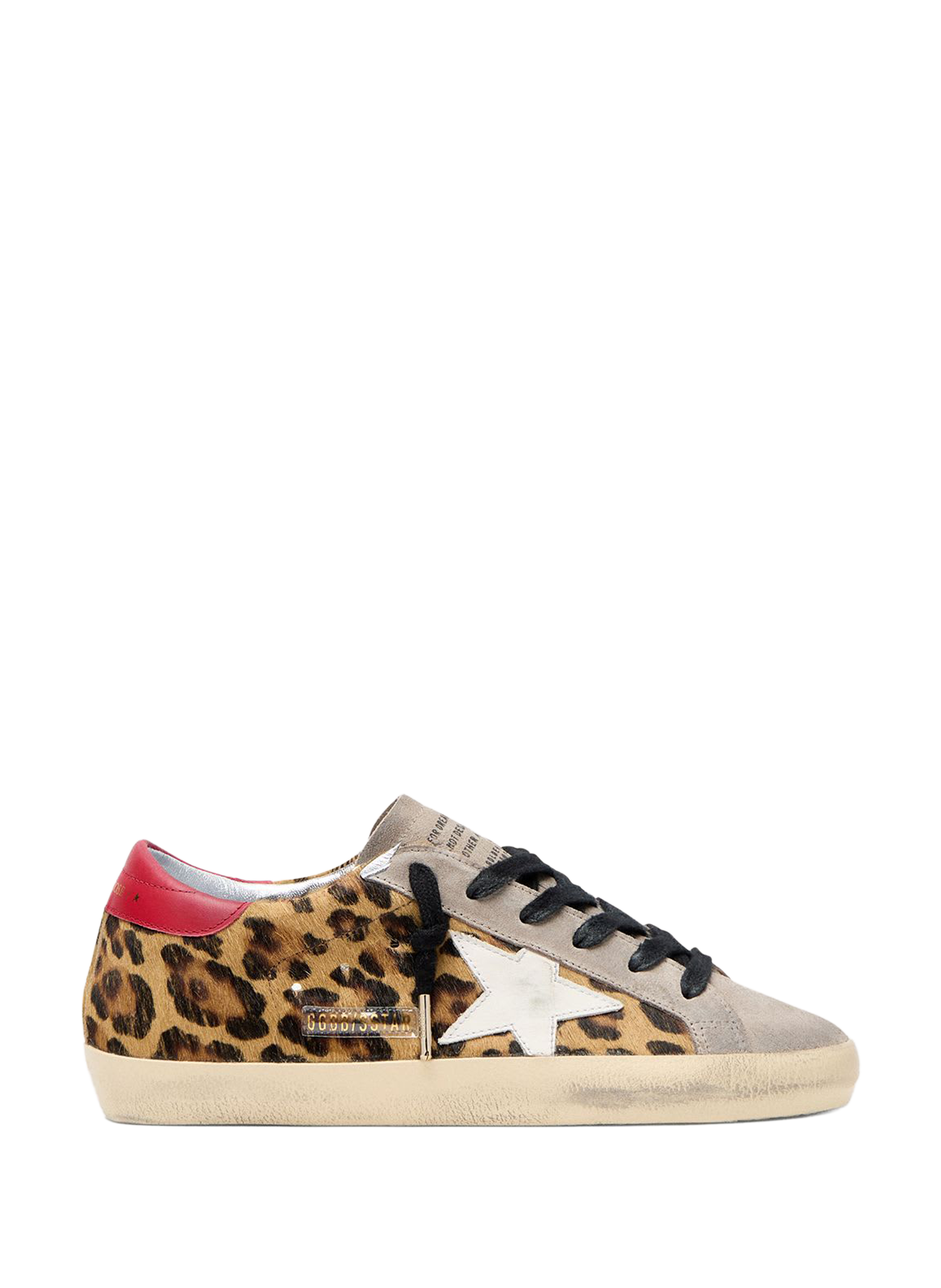 Super-star leather sneakers GOLDEN GOOSE Multicolour
