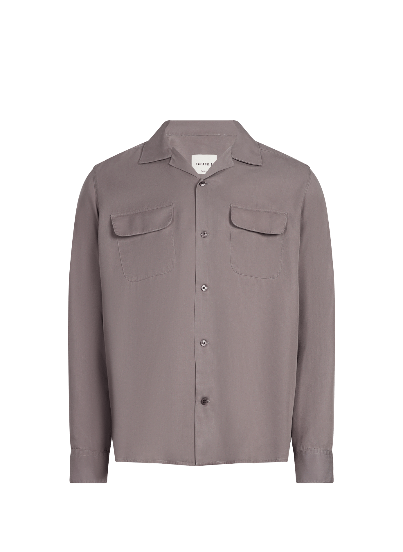 Chemise col tailleur LAFAURIE Gris