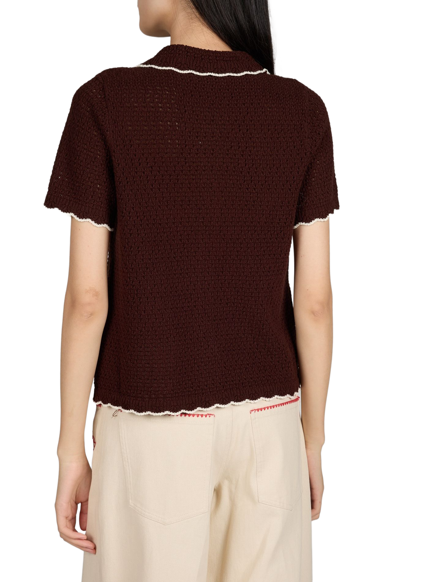 Chemise Mina en coton PETITE MENDIGOTE Marron