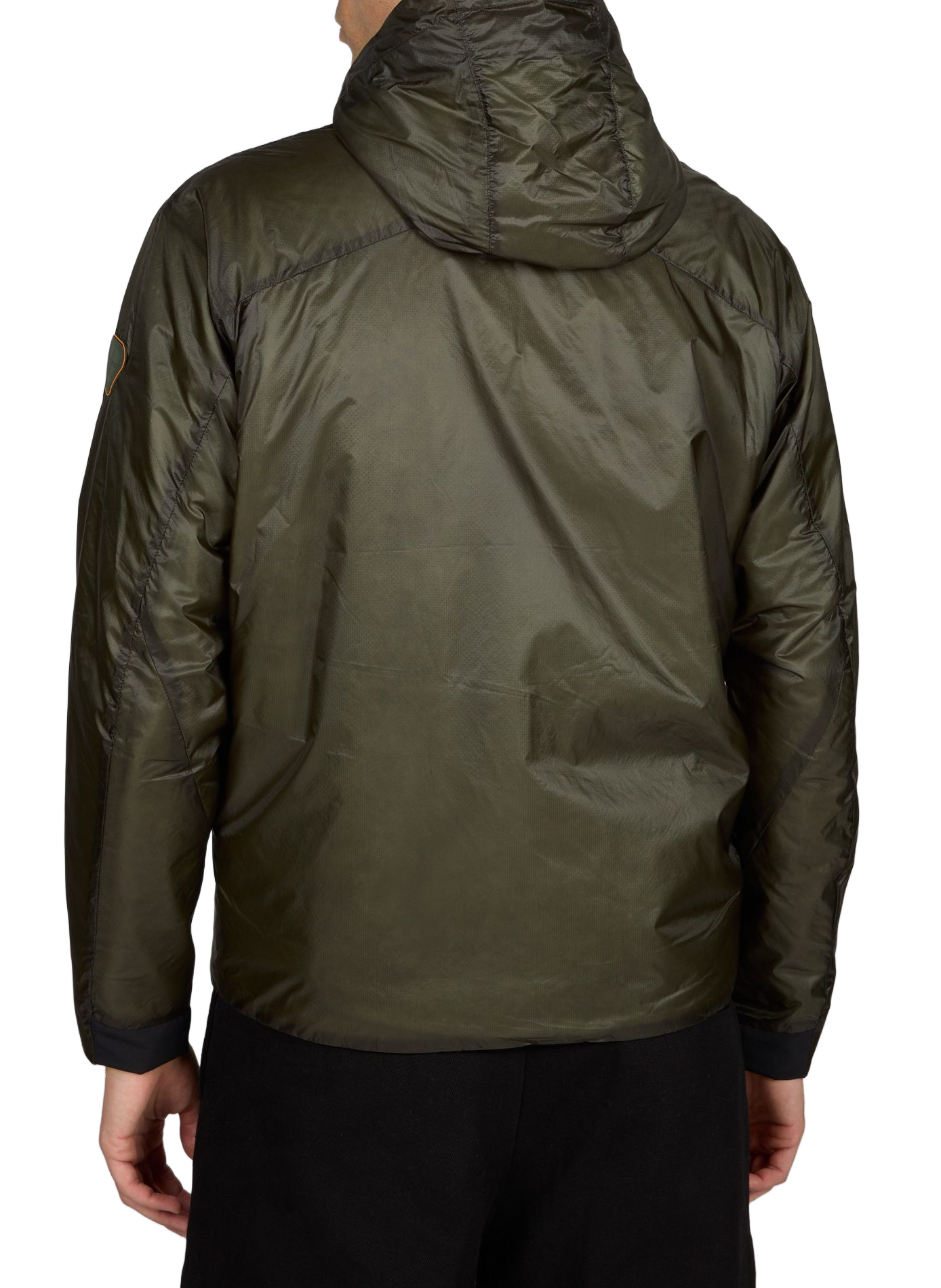 Veste coupe-vent Elzearsun à capuche GERTRUDE ET GASTON Kaki