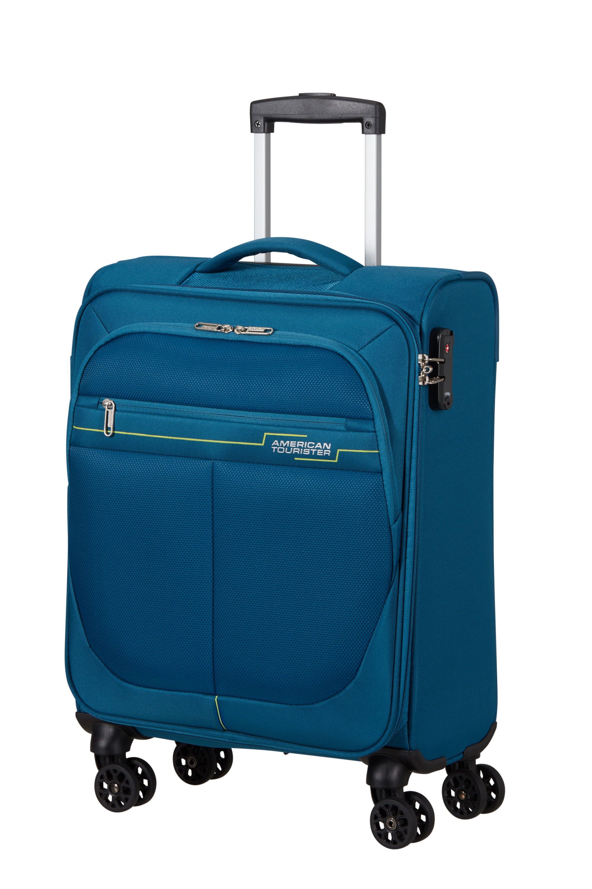 Deep dive valise 4 roues taille s AMERICAN TOURISTER Jaune