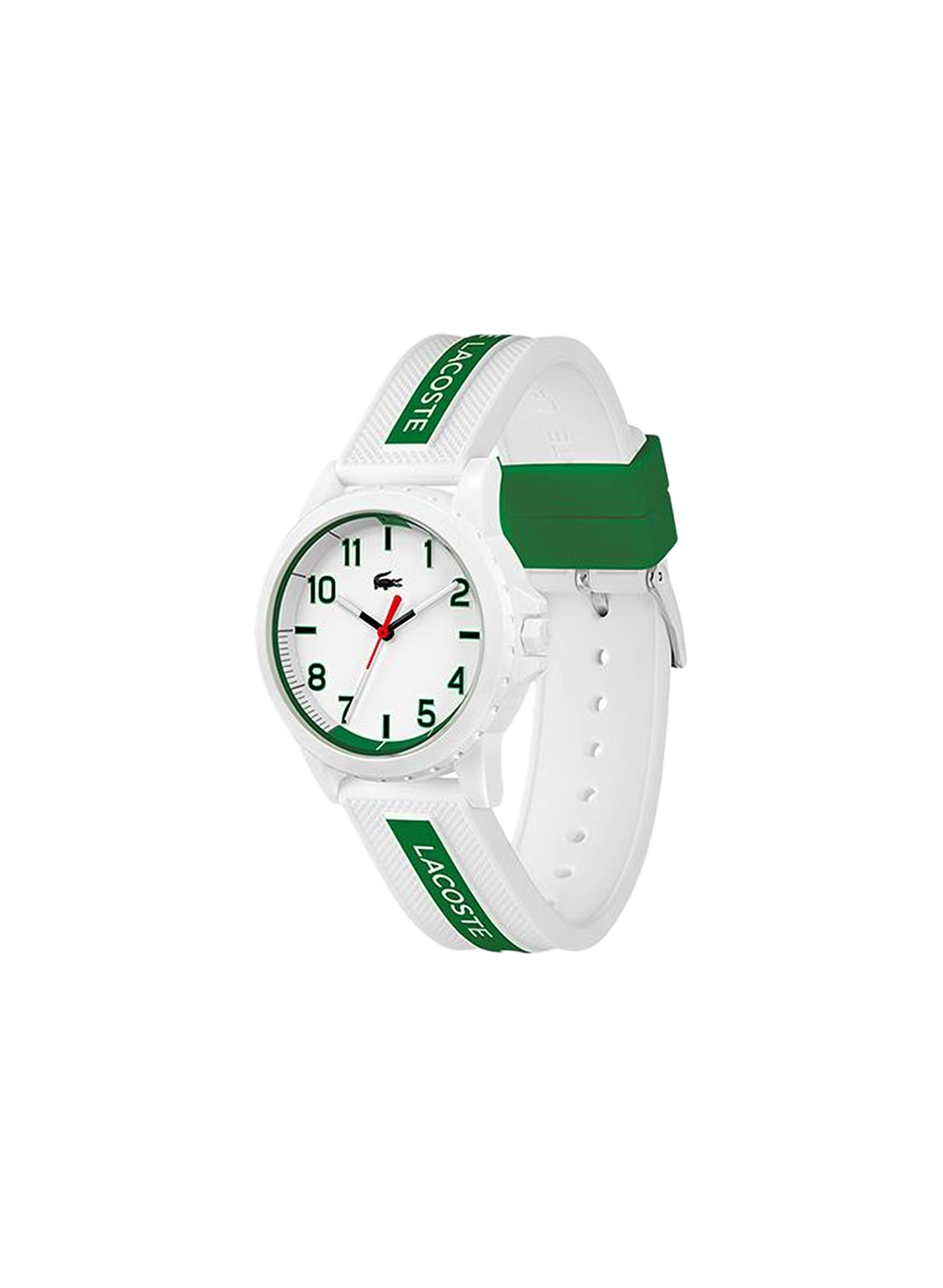 Montre quartz Rider en silicone LACOSTE MONTRES Blanc