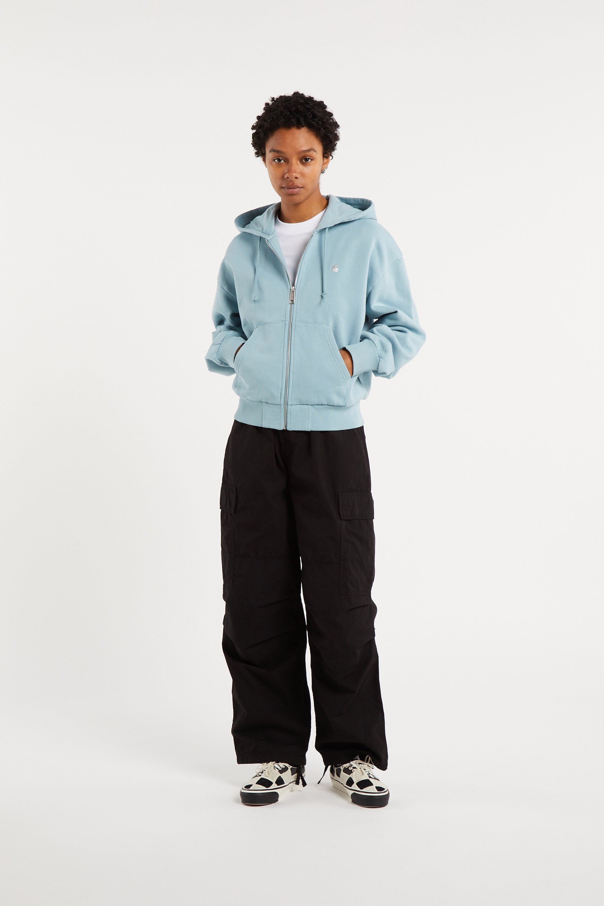 Hoodie w' hooded casey jacket CARHARTT WIP Bleu