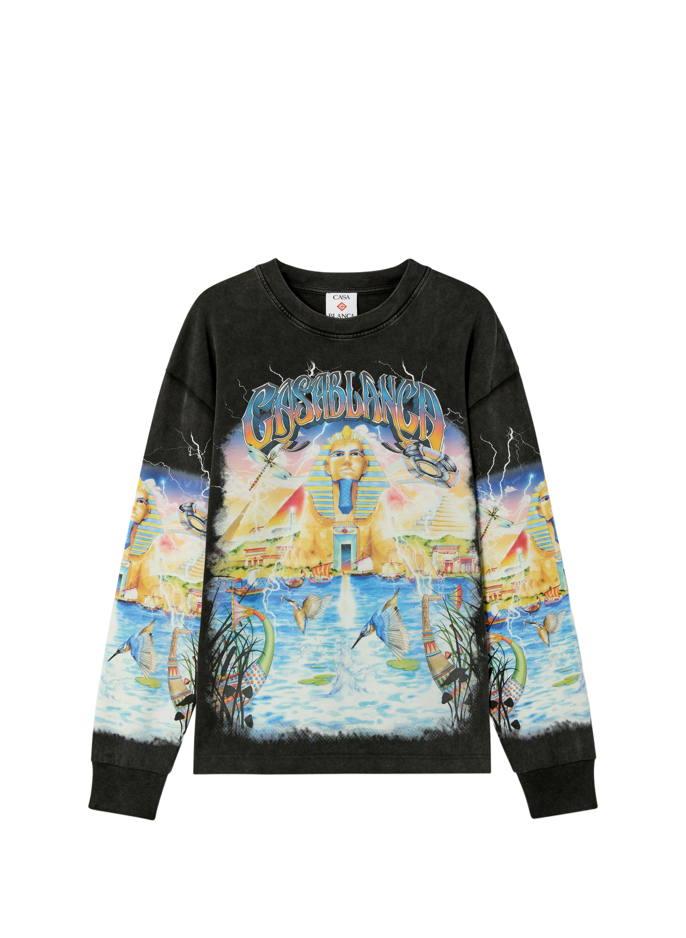 Camiseta estampada de algodón CASABLANCA PARIS Multicolor