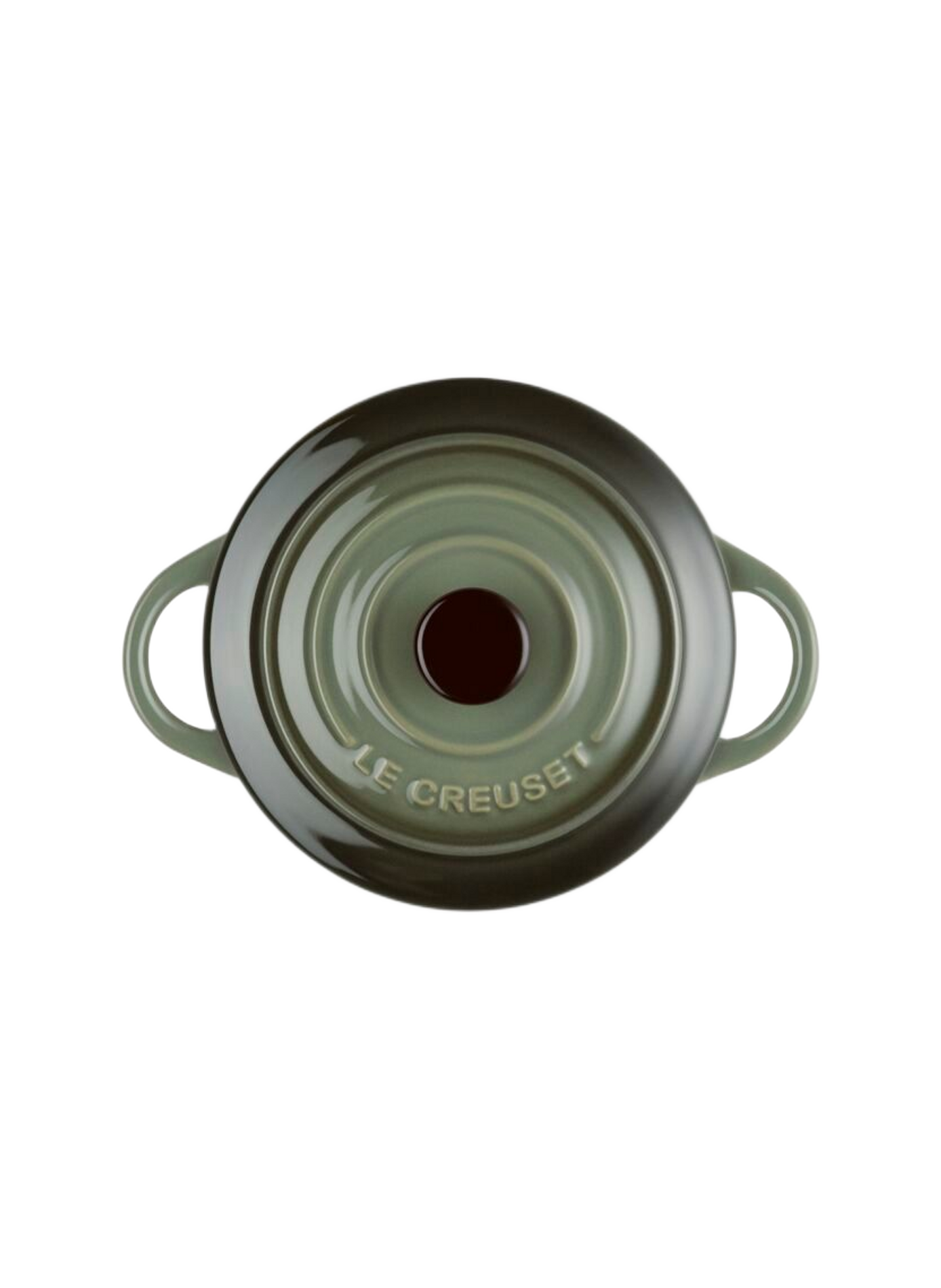 Mini-Kochtopf aus Keramik LE CREUSET Grun