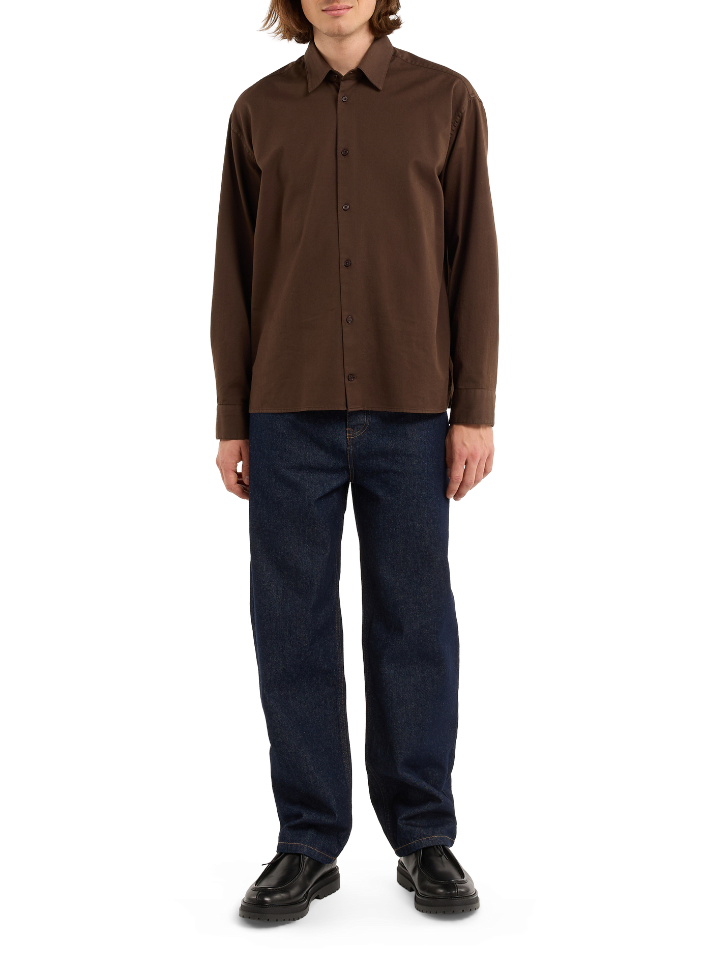 Straight-fit cotton jeans SAISON 1865 Blue