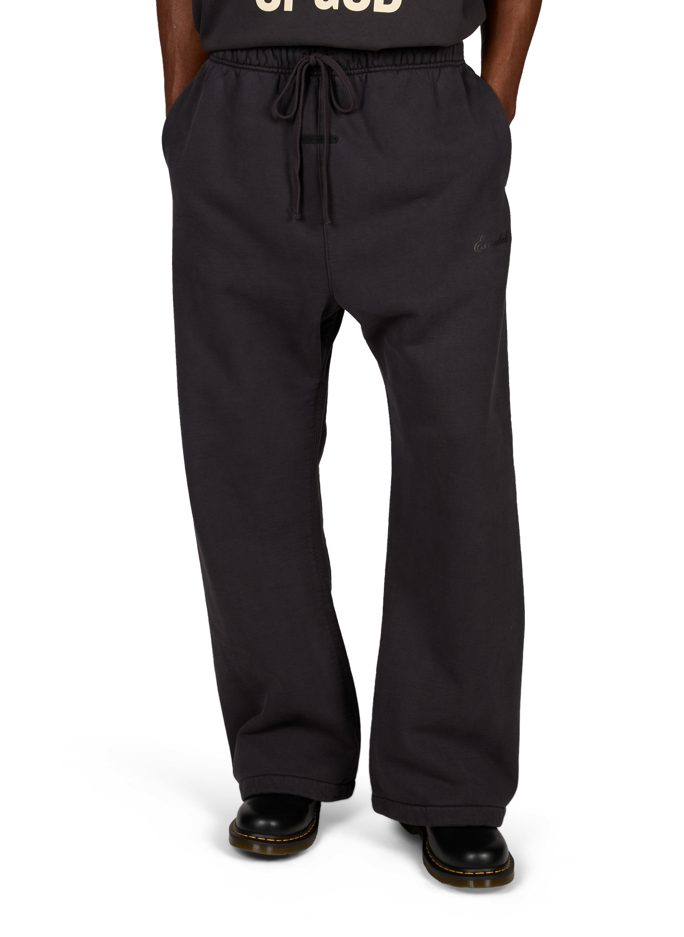 Grote joggingbroek FEAR OF GOD ESSENTIALS Zwart