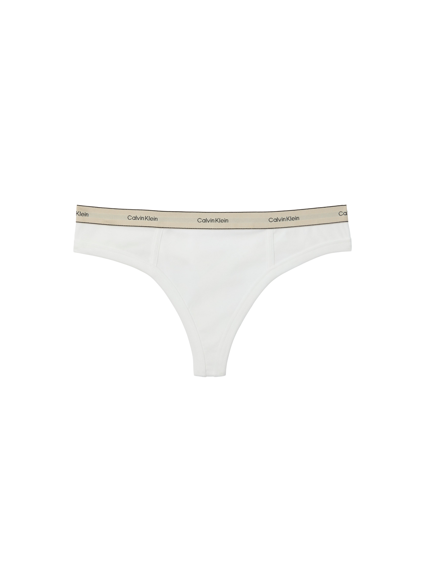 Culotte à logo en coton mélangé CALVIN KLEIN Wit