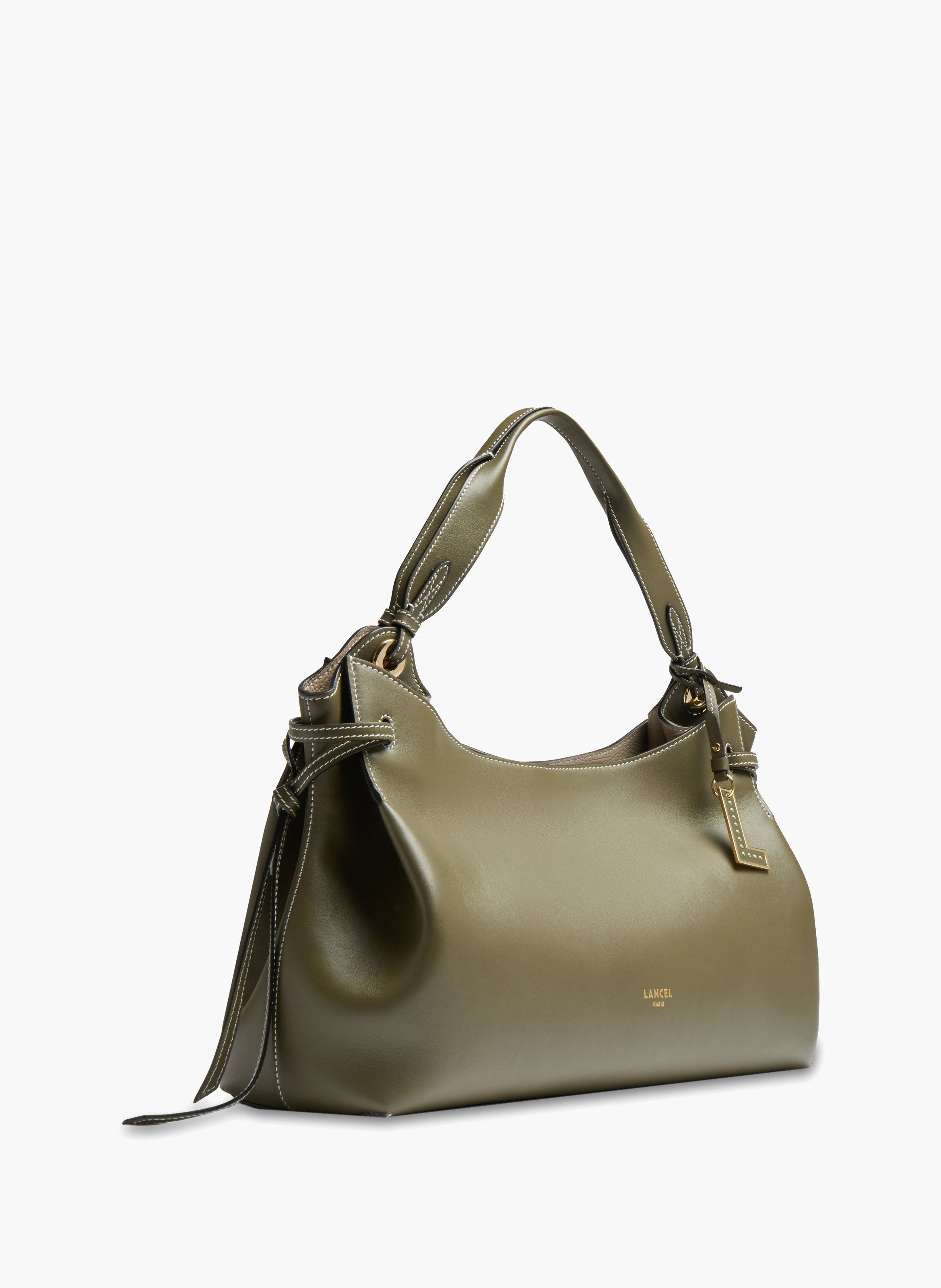 Sac carryall m swann de lancel en cuir LANCEL Vert