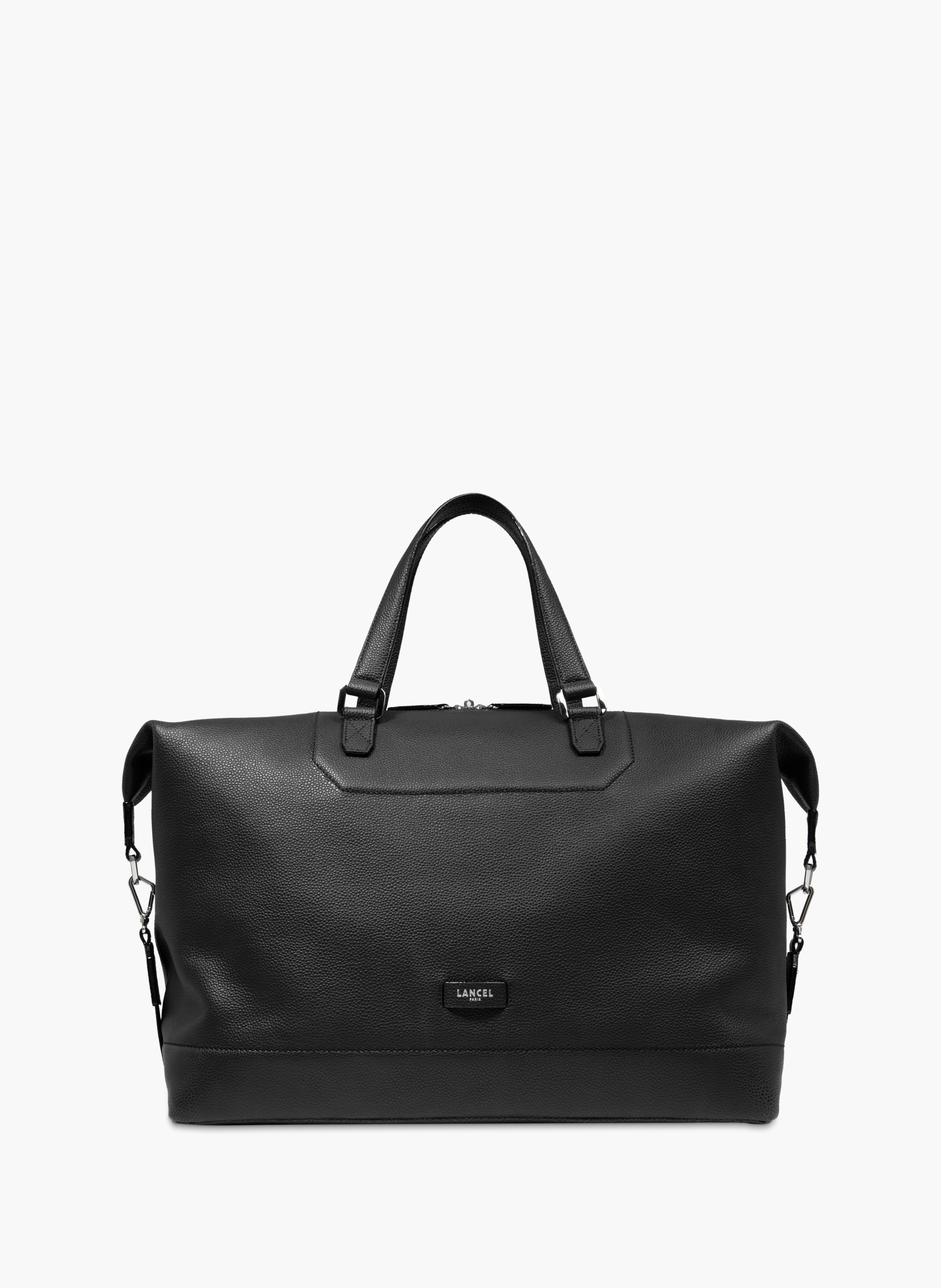 Sac weekend 45 ninon de lancel en cuir LANCEL Noir