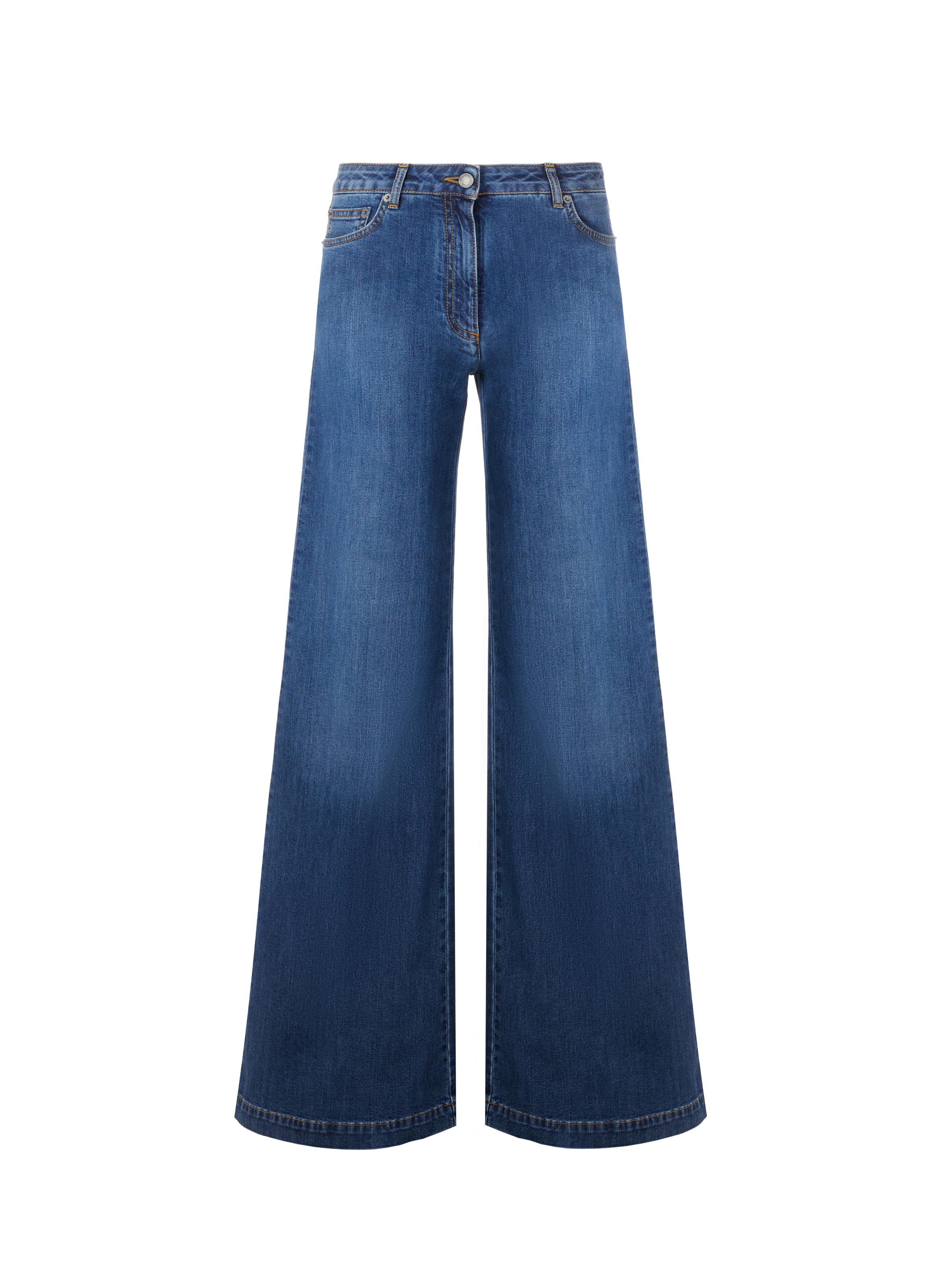 Jean évasé en coton