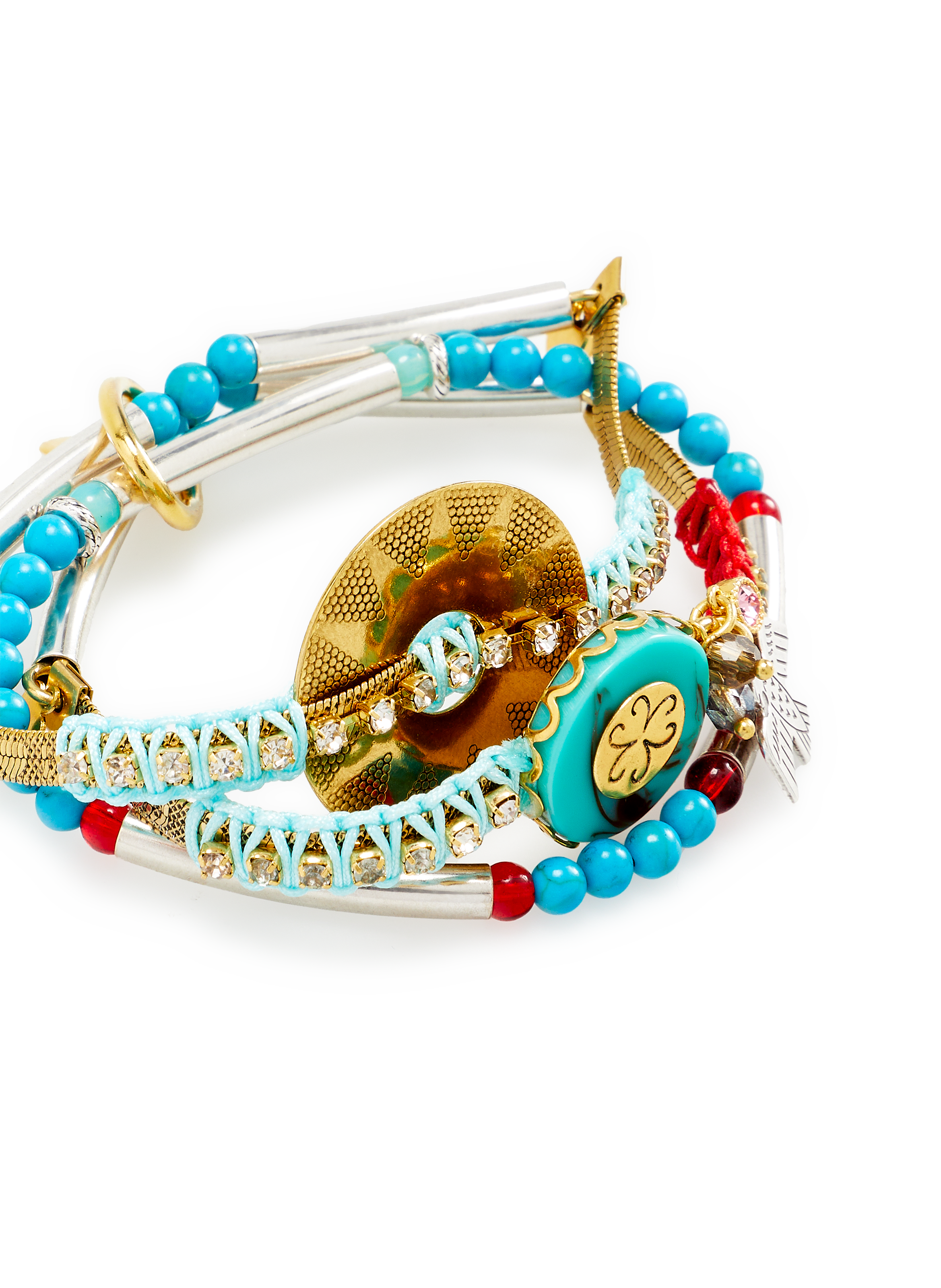 Bracelet Ibiza triple rang