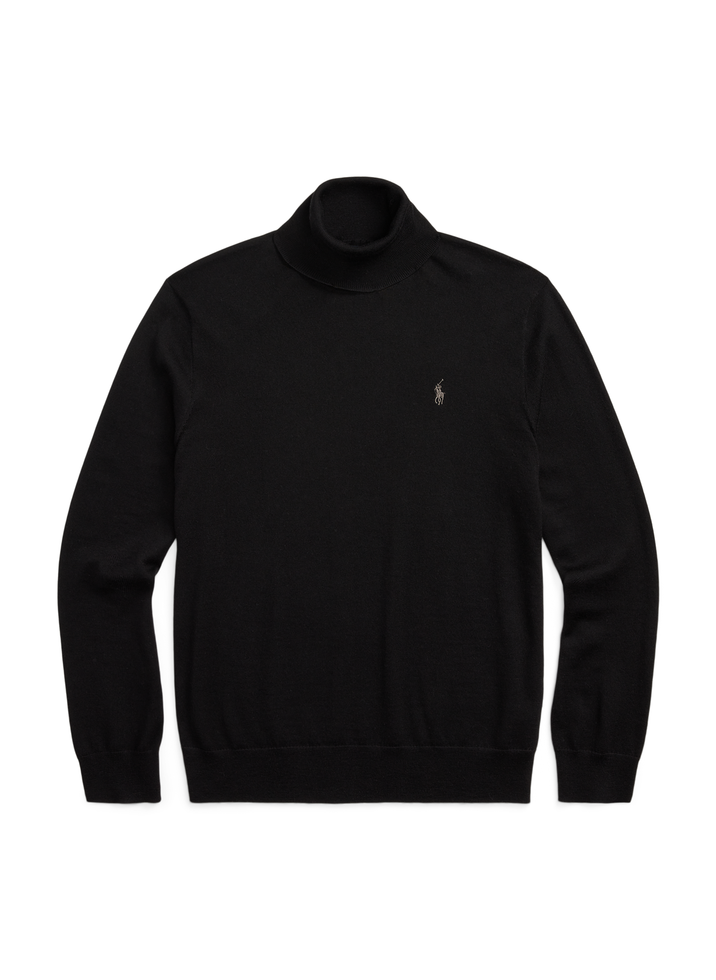 Pull col roulé en laine