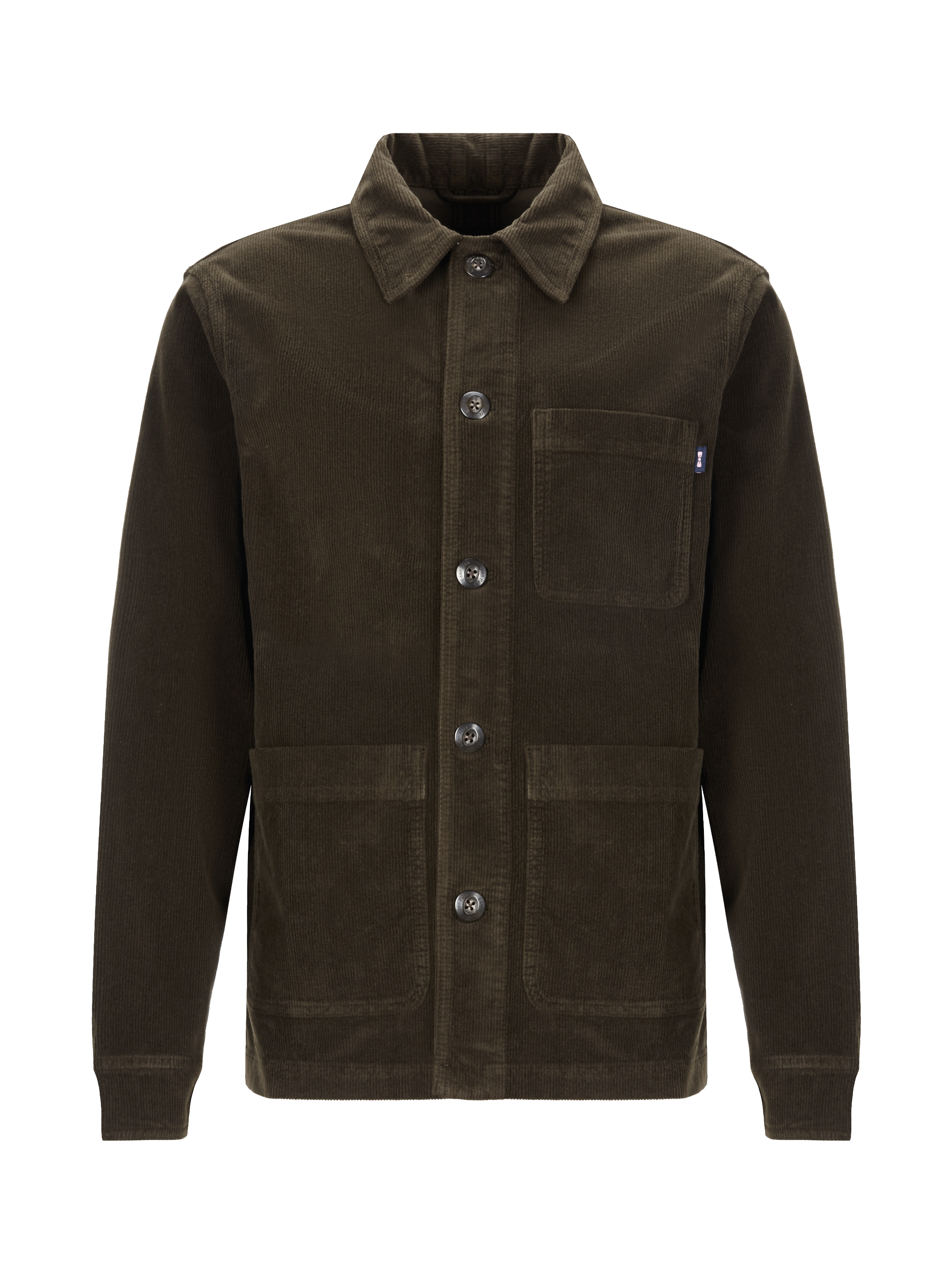 Surchemise côtelée