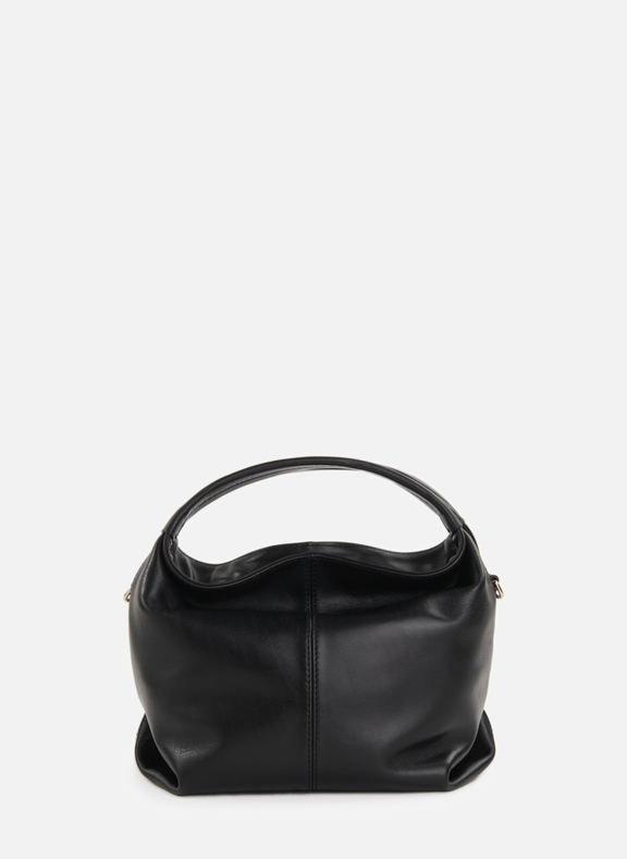 MANU ATELIER Mini Gala leather handbag  Black