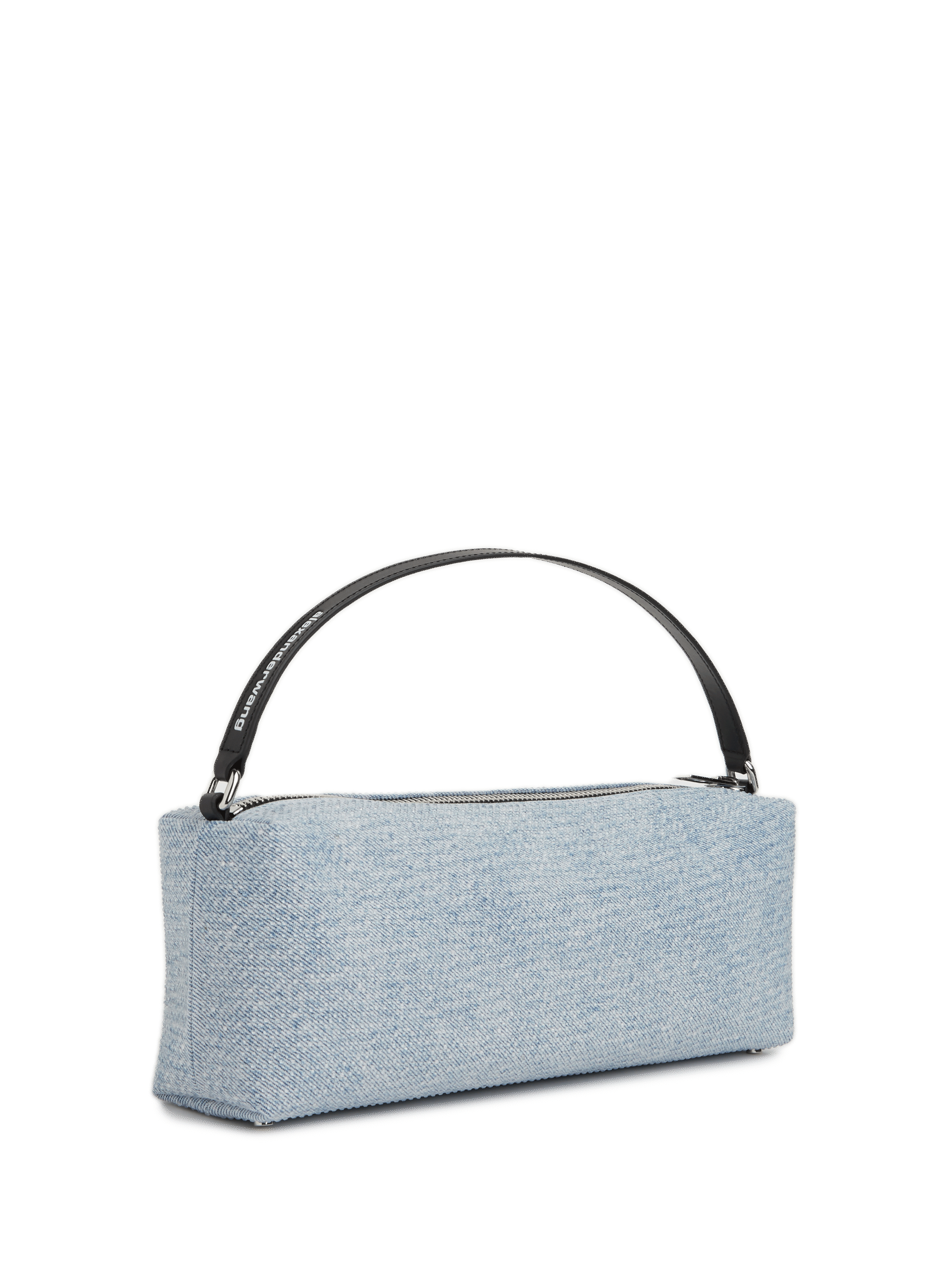 Sac à main à strass  ALEXANDER WANG Blanc