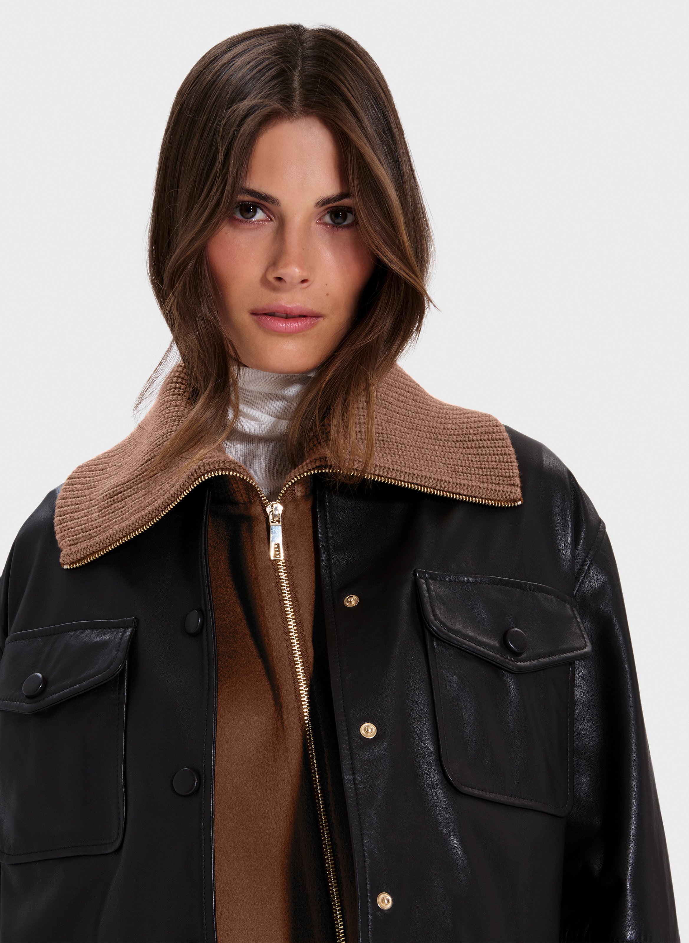 Col cassandra ZAPA Marron