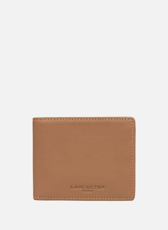 Petit porte-cartes - soft vintage homme Marron by LANCASTER LANCASTER Petit porte-cartes - soft vintage homme Marron