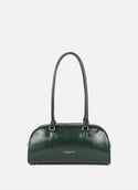 Sac à main bowling - rétro bow  Vert foncé