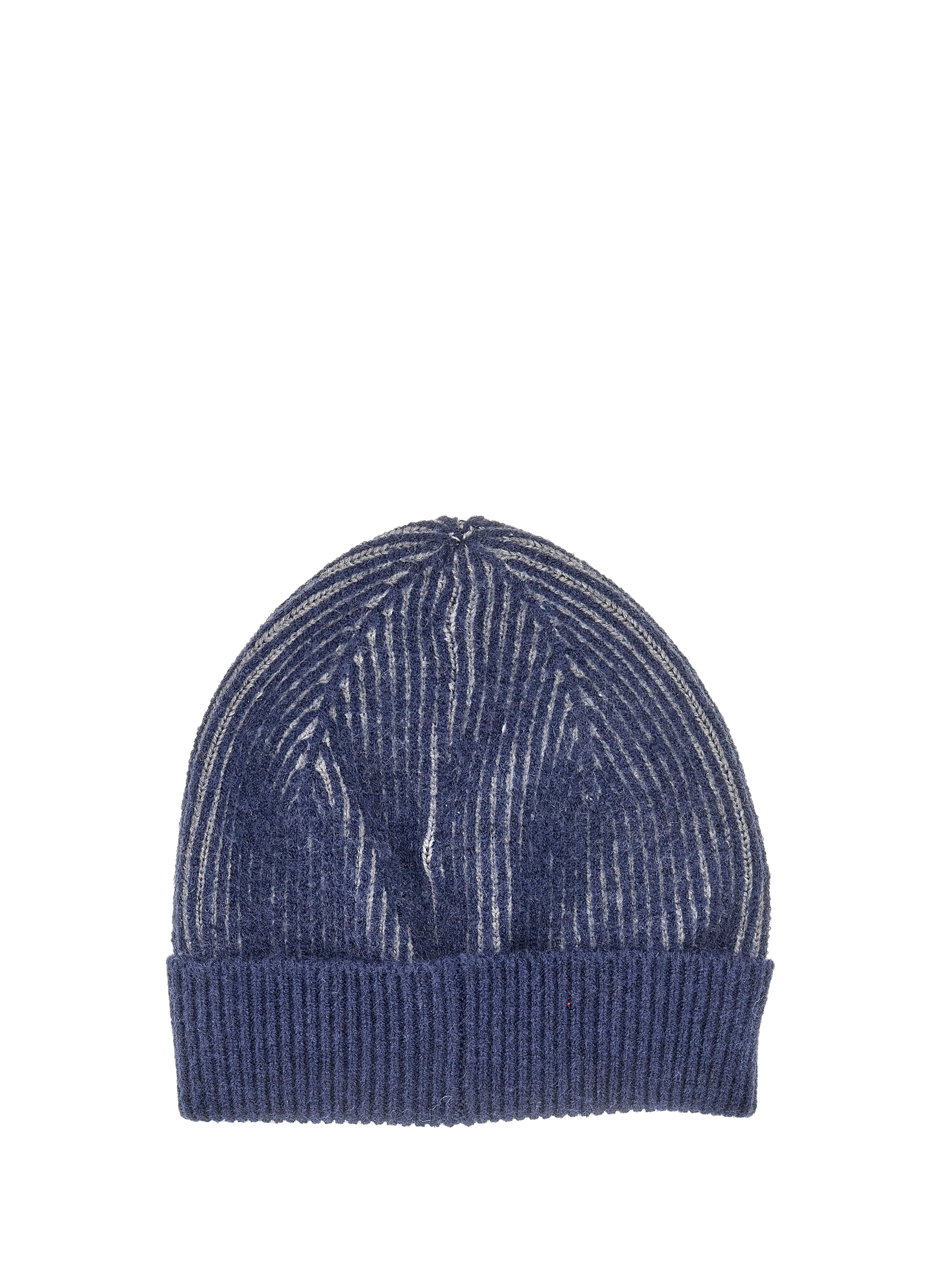 Ribbed cuffed beanie GUESS Blue