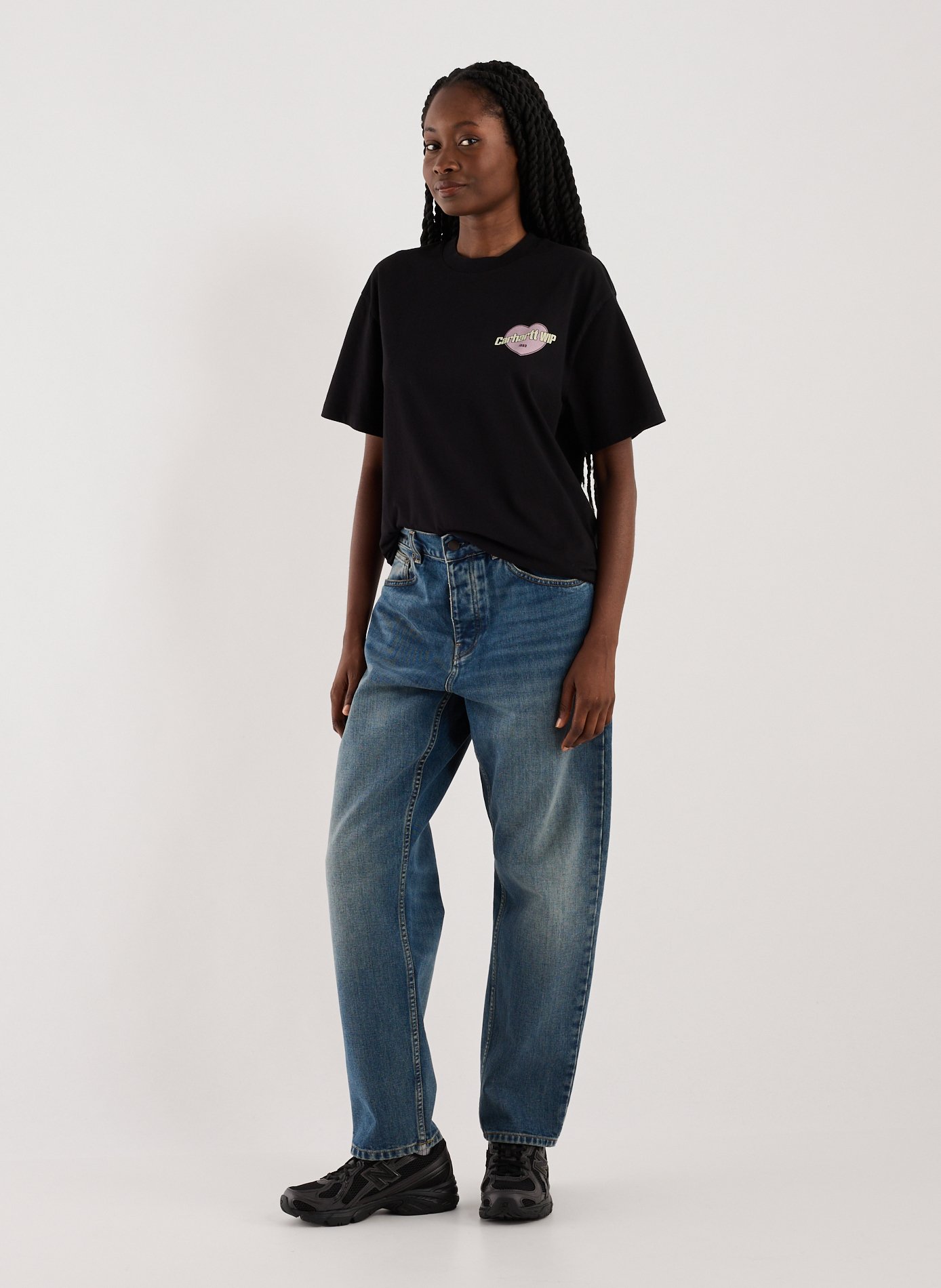 T-shirt en coton S/S Griwth  CARHARTT WIP Noir