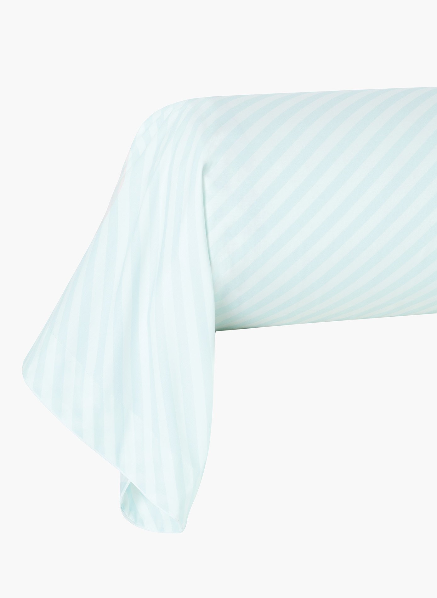 Taie de traversin cocktail ANNE DE SOLENE Bleu