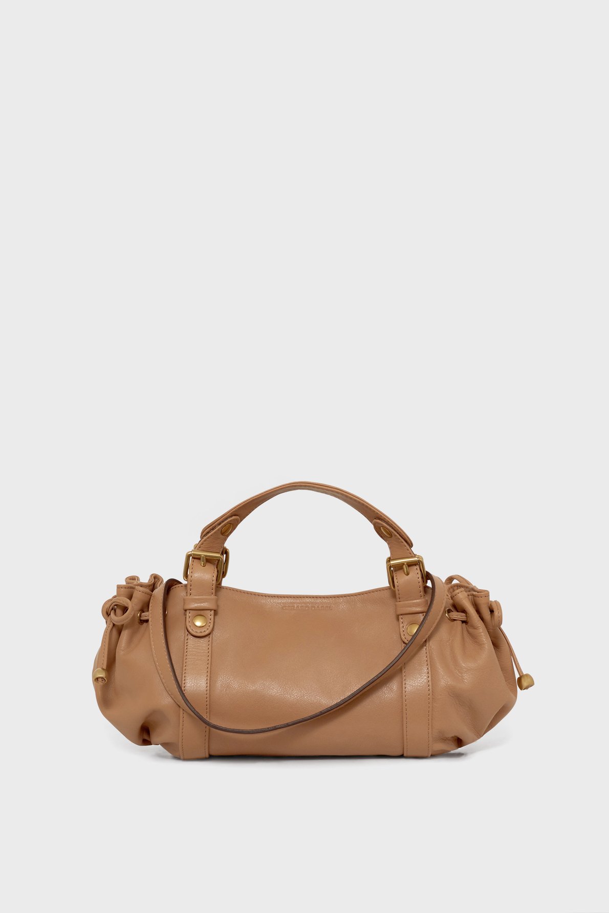 Mini sac à main en cuir – 12h GERARD DAREL Marron