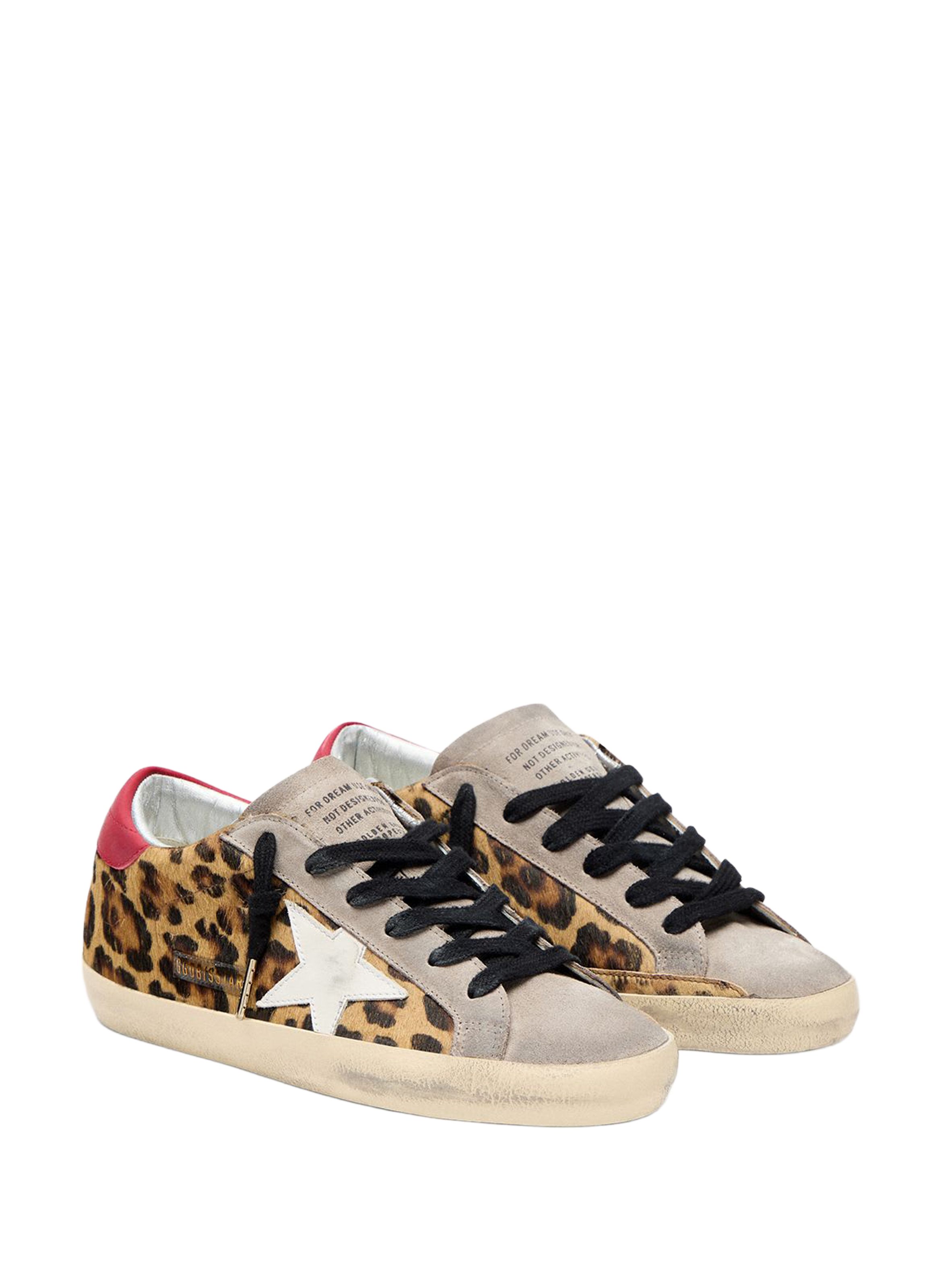 Super-star leather sneakers GOLDEN GOOSE Multicolour