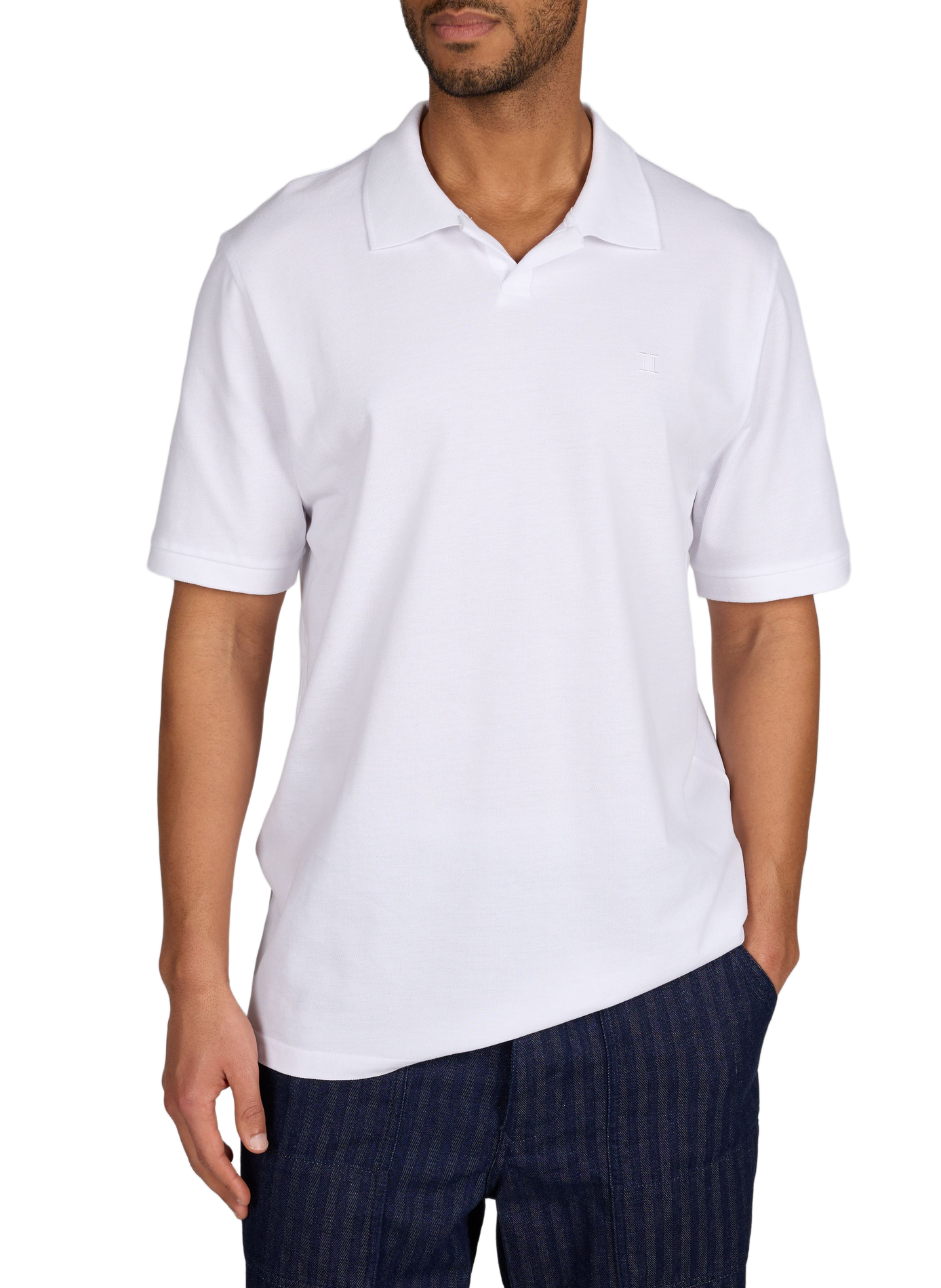 Cotton polo shirt LES DEUX White