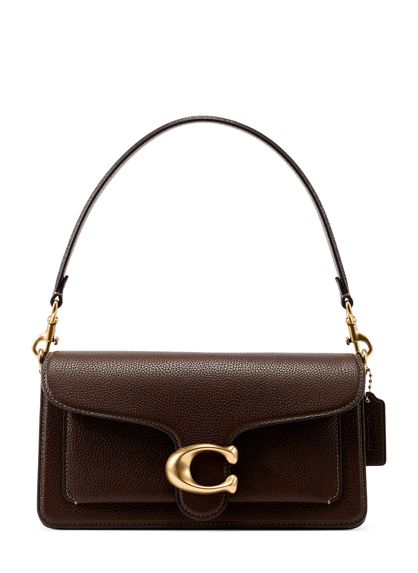 Tabby grained leather bag COACH Brown