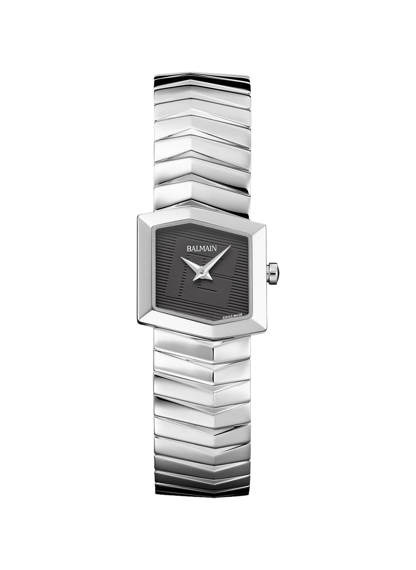 Montre analogique quartz Taffetas en acier inoxydable BALMAIN WATCHES Argent